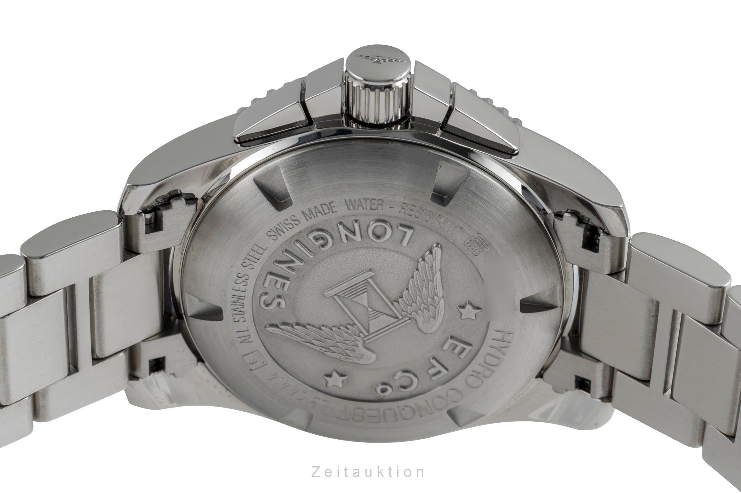 Longines Hydro Conquest chronographe acier automatique montre pour hommes L3.644.4.56.6	  [2504333]