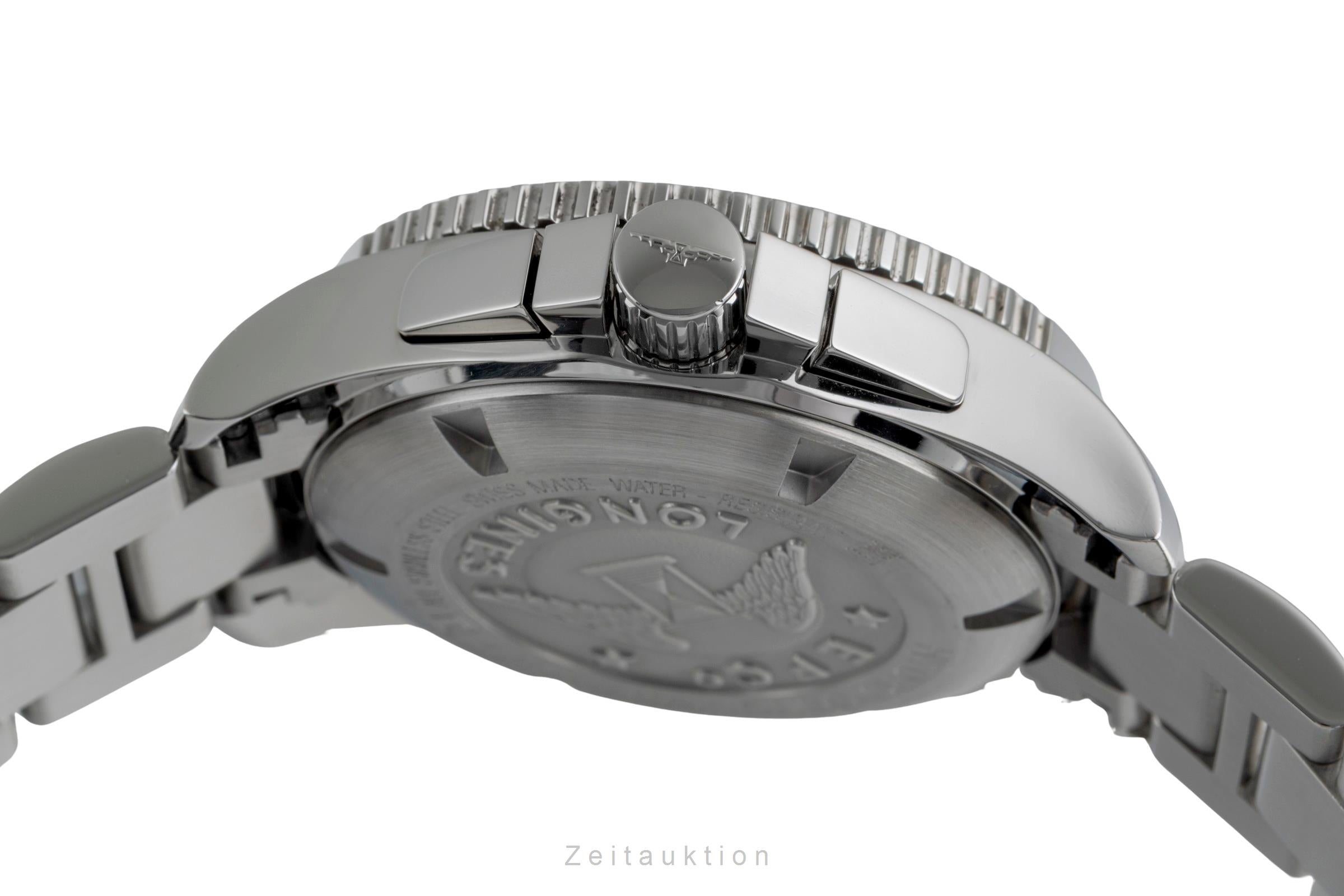 Longines Hydro Conquest chronographe acier automatique montre pour hommes L3.644.4.56.6	  [2504333]