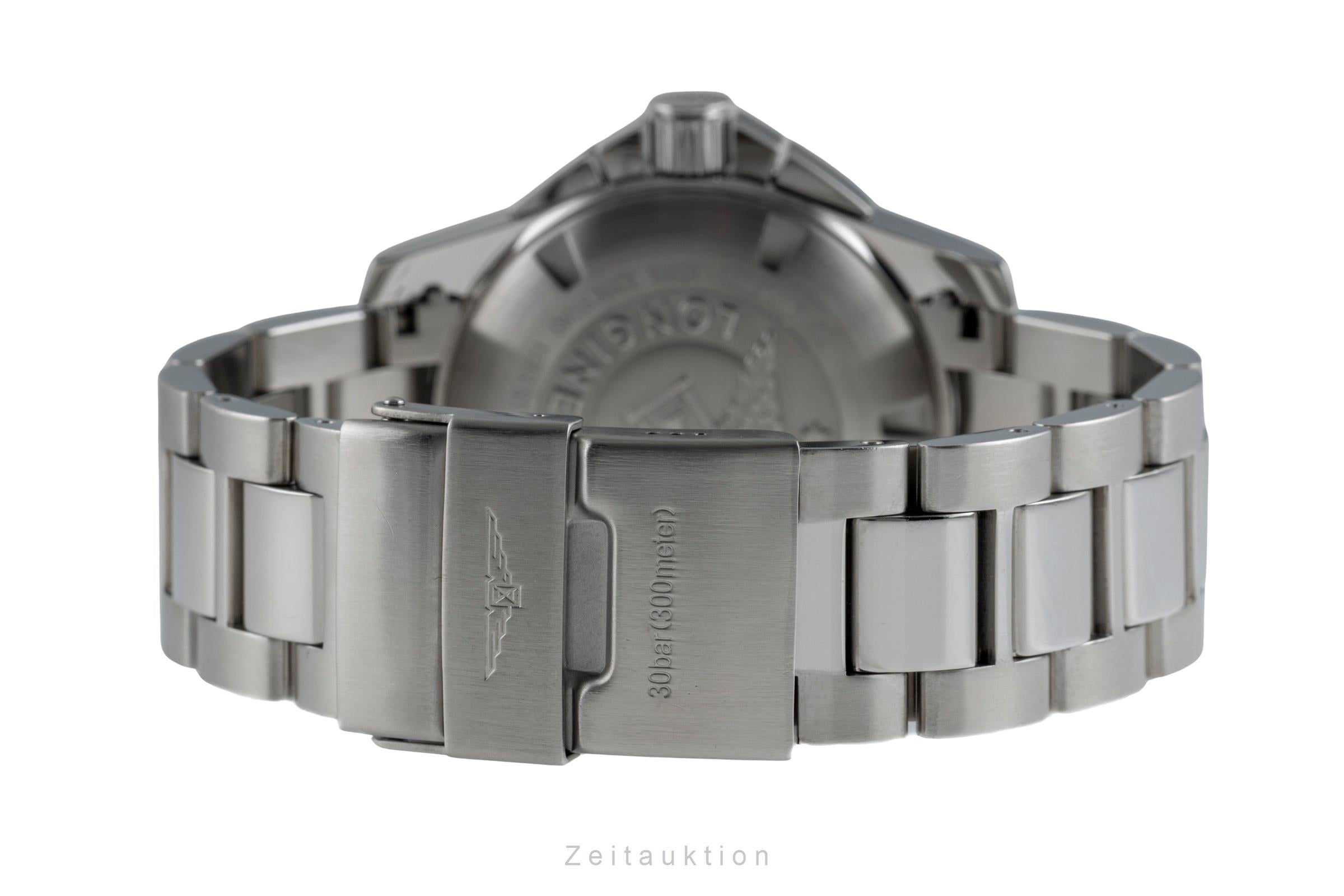 Longines Hydro Conquest chronographe acier automatique montre pour hommes L3.644.4.56.6	  [2504333]