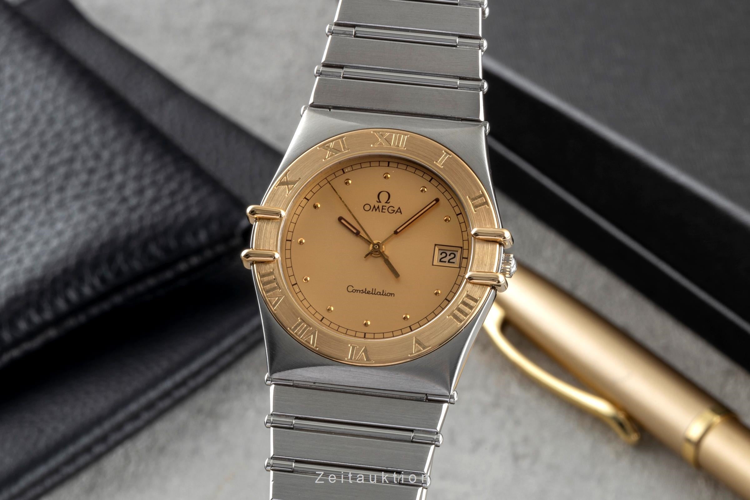 Omega Constellation steel / gold quartz Kal. 1430 Ref. 396.1076