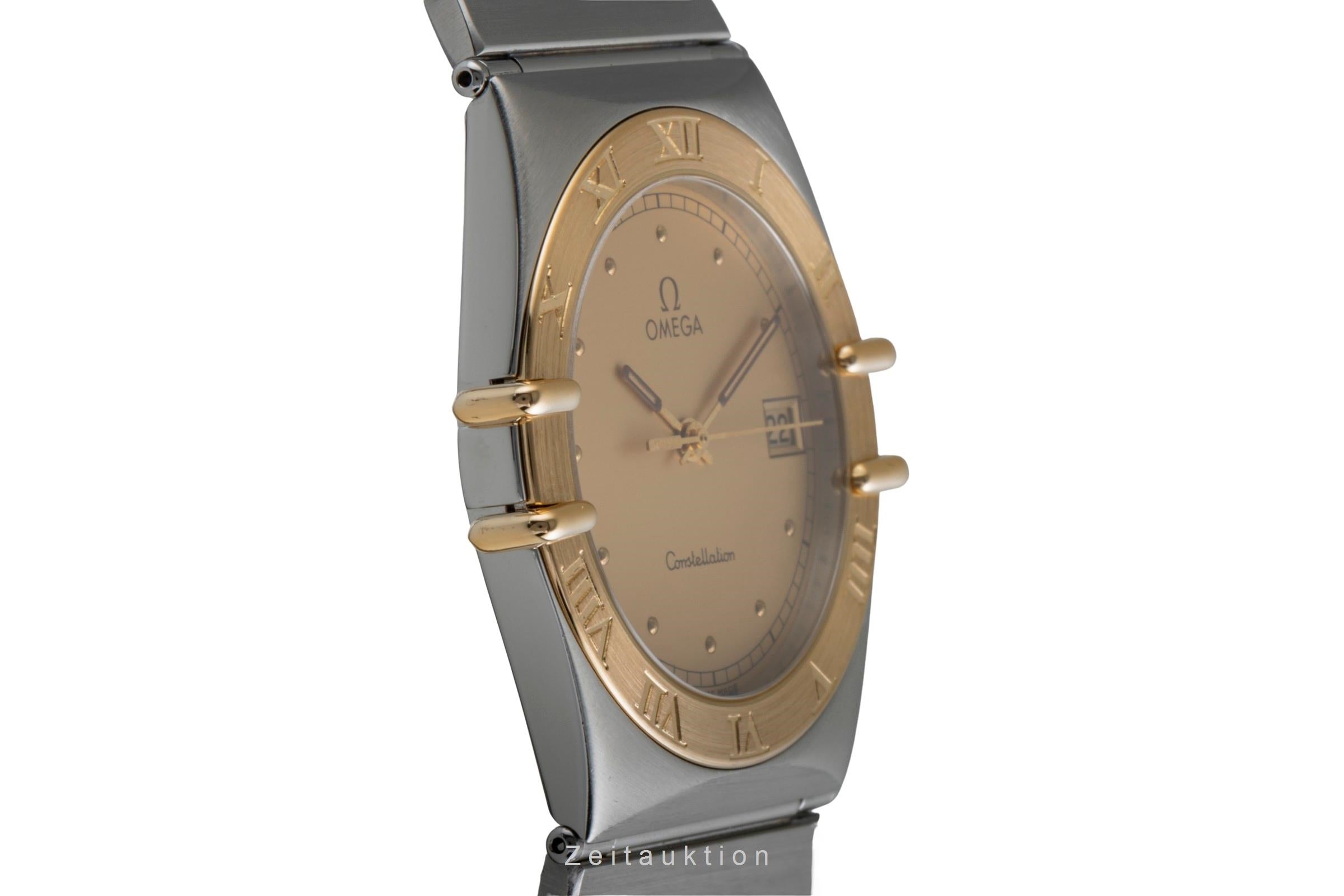 Omega Constellation acier / or  quartz montre pour hommes 396.1076 Vintage  [2504336]