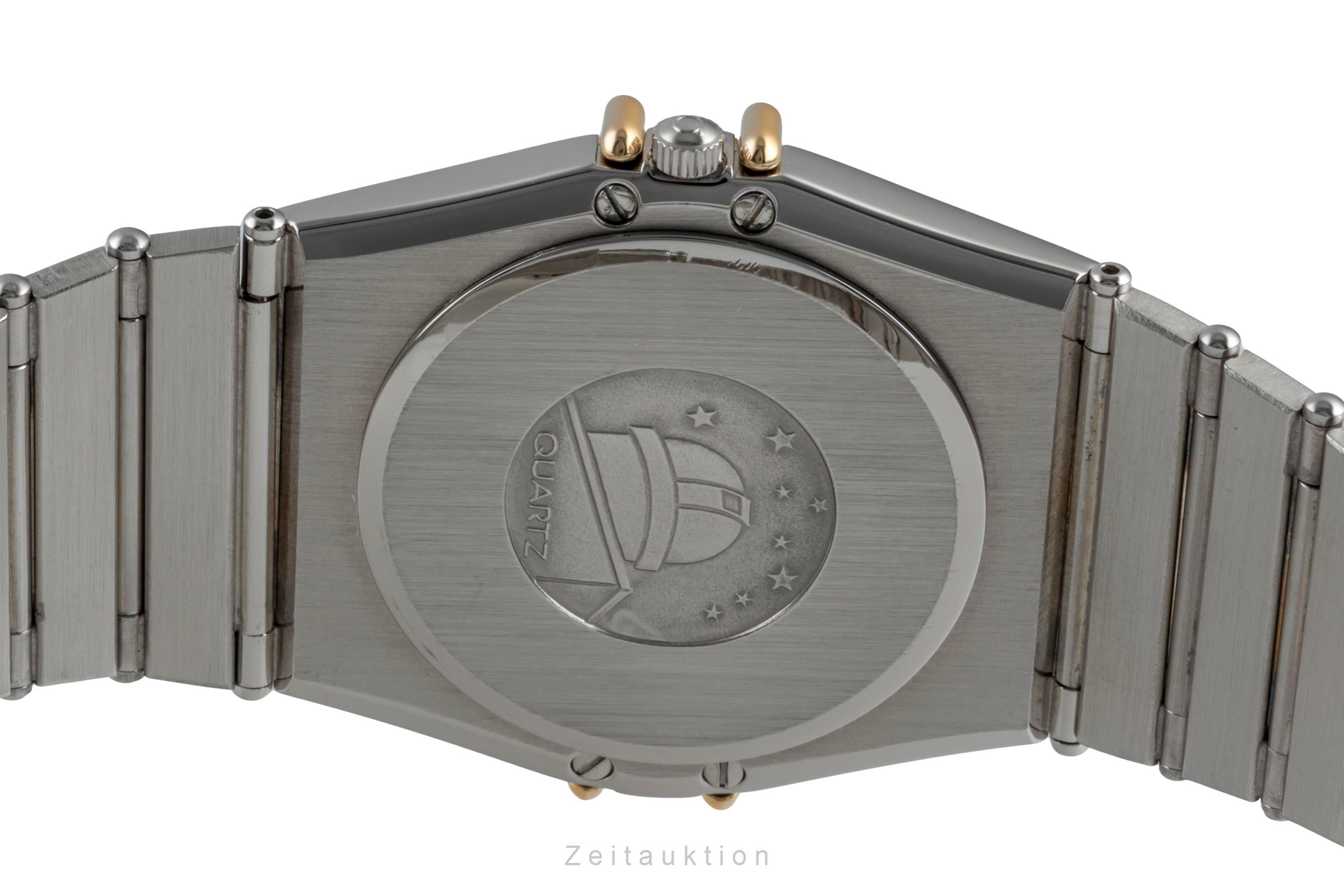 Omega Constellation acier / or  quartz montre pour hommes 396.1076 Vintage  [2504336]