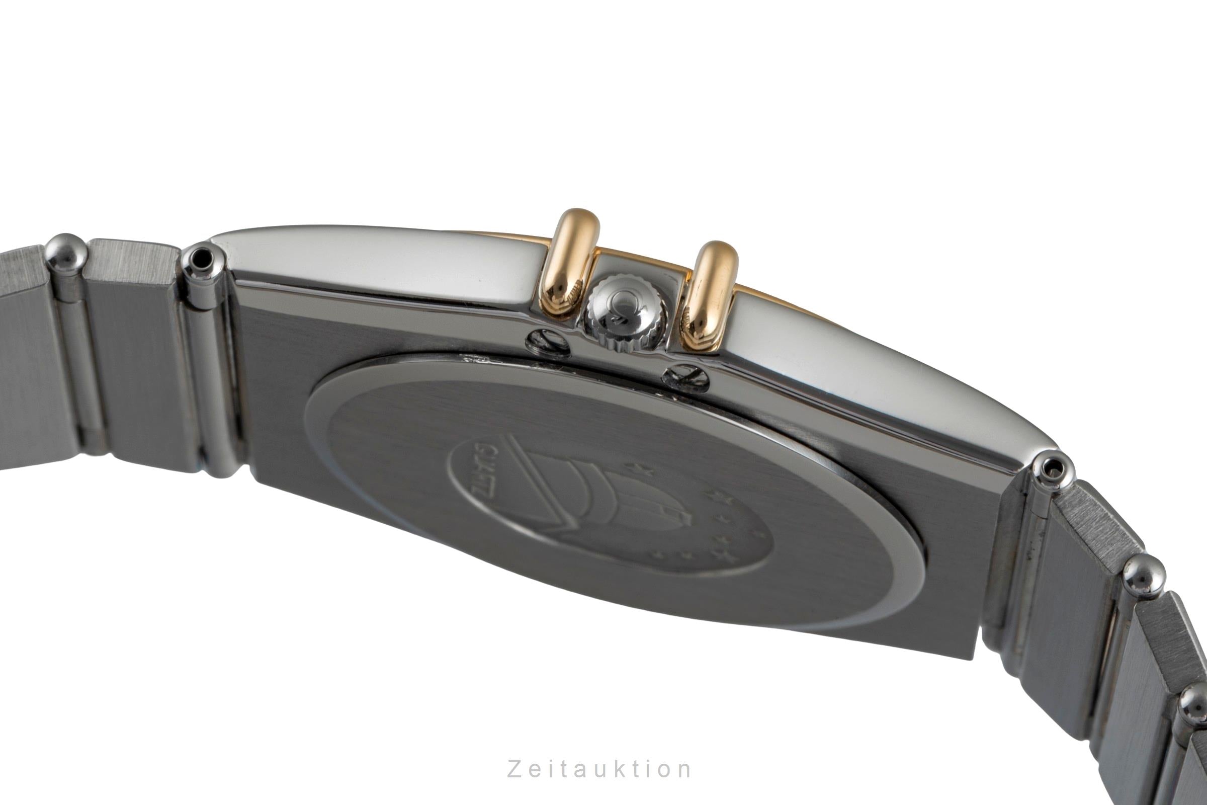 Omega Constellation acier / or  quartz montre pour hommes 396.1076 Vintage  [2504336]