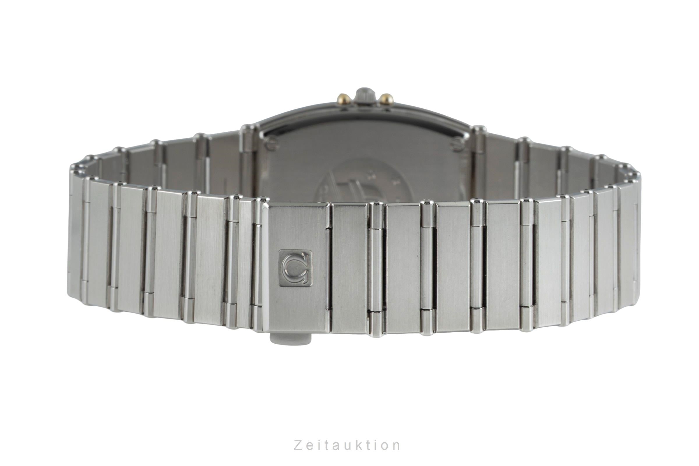 Omega Constellation acier / or  quartz montre pour hommes 398.0877  [2504337]