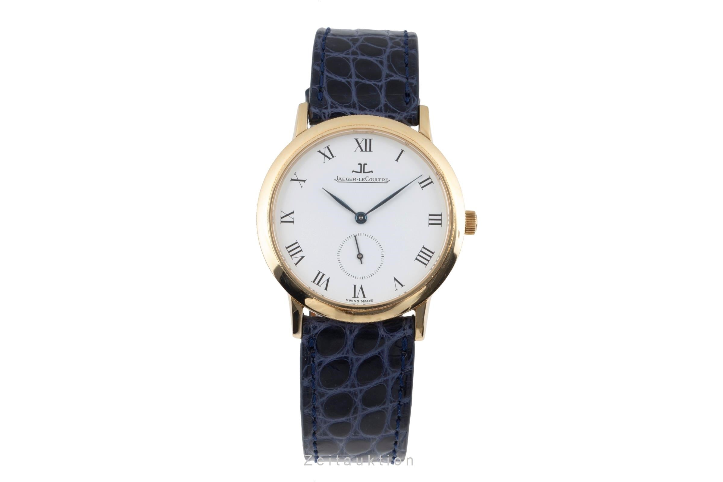 Jaeger LeCoultre Gentilhomme 18 ct gold manual winding Kal. 818/4