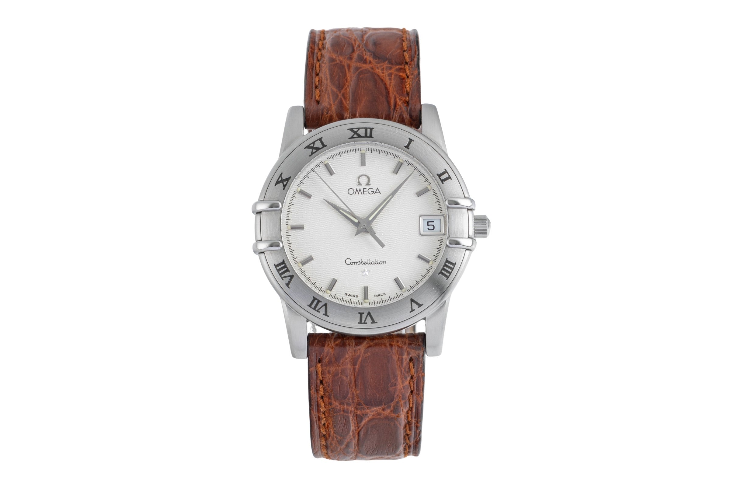 Omega Constellation acier quartz unisexe 196.1201  [2504339]