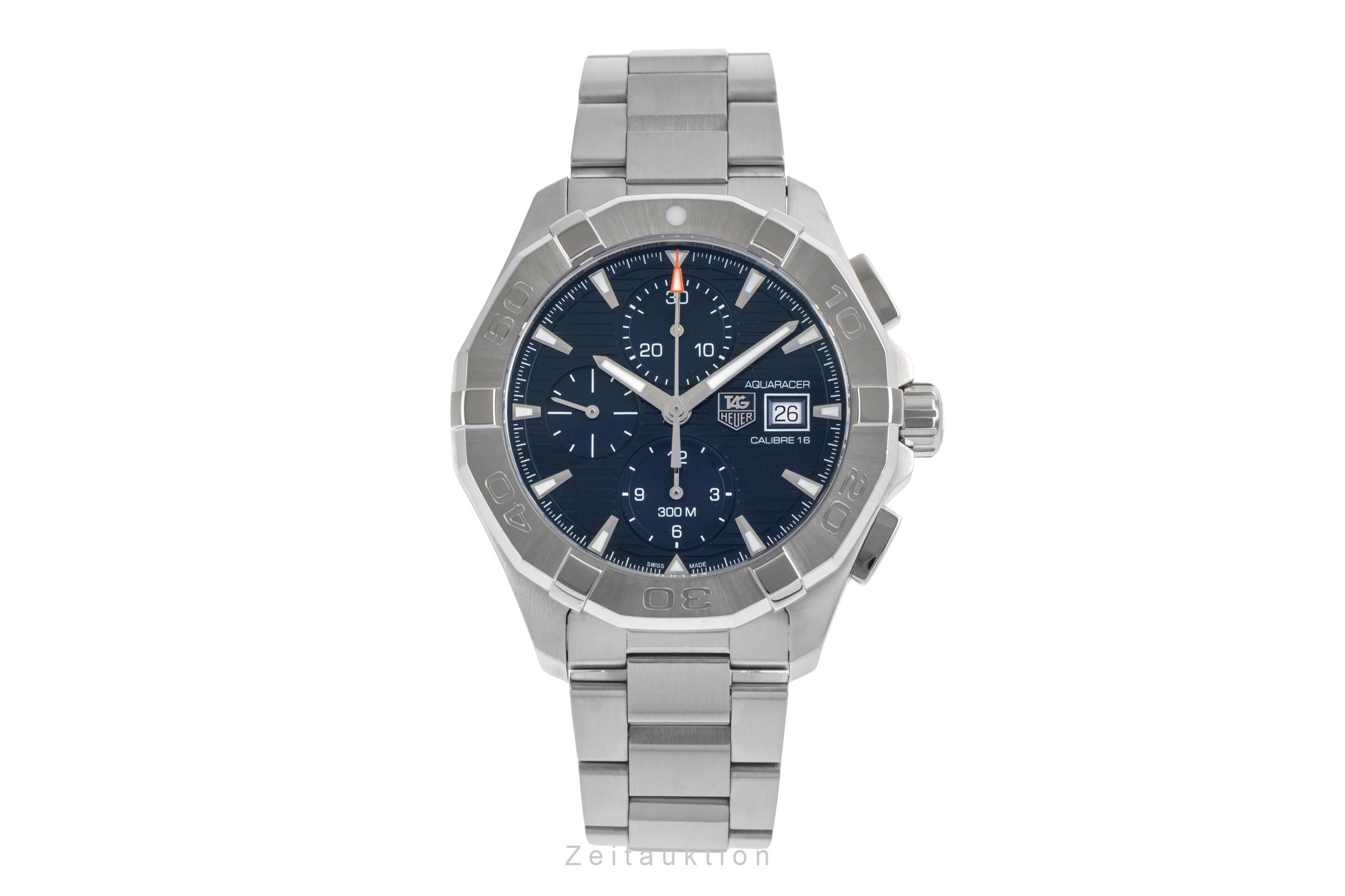 Tag Heuer Aquaracer chronograph steel automatic Kal. 16 Ref