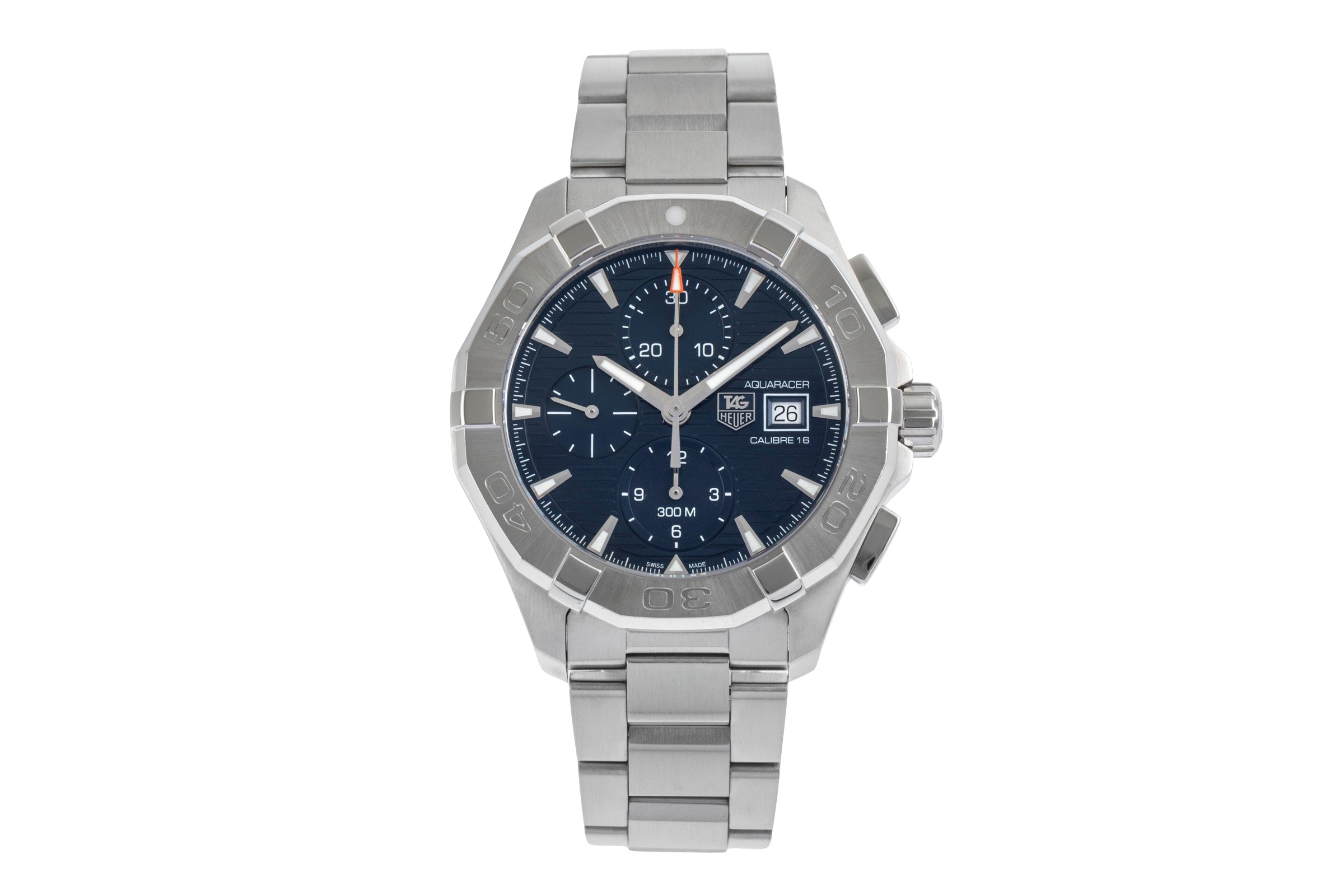 Tag Heuer Aquaracer chronograph steel automatic Kal. 16 Ref