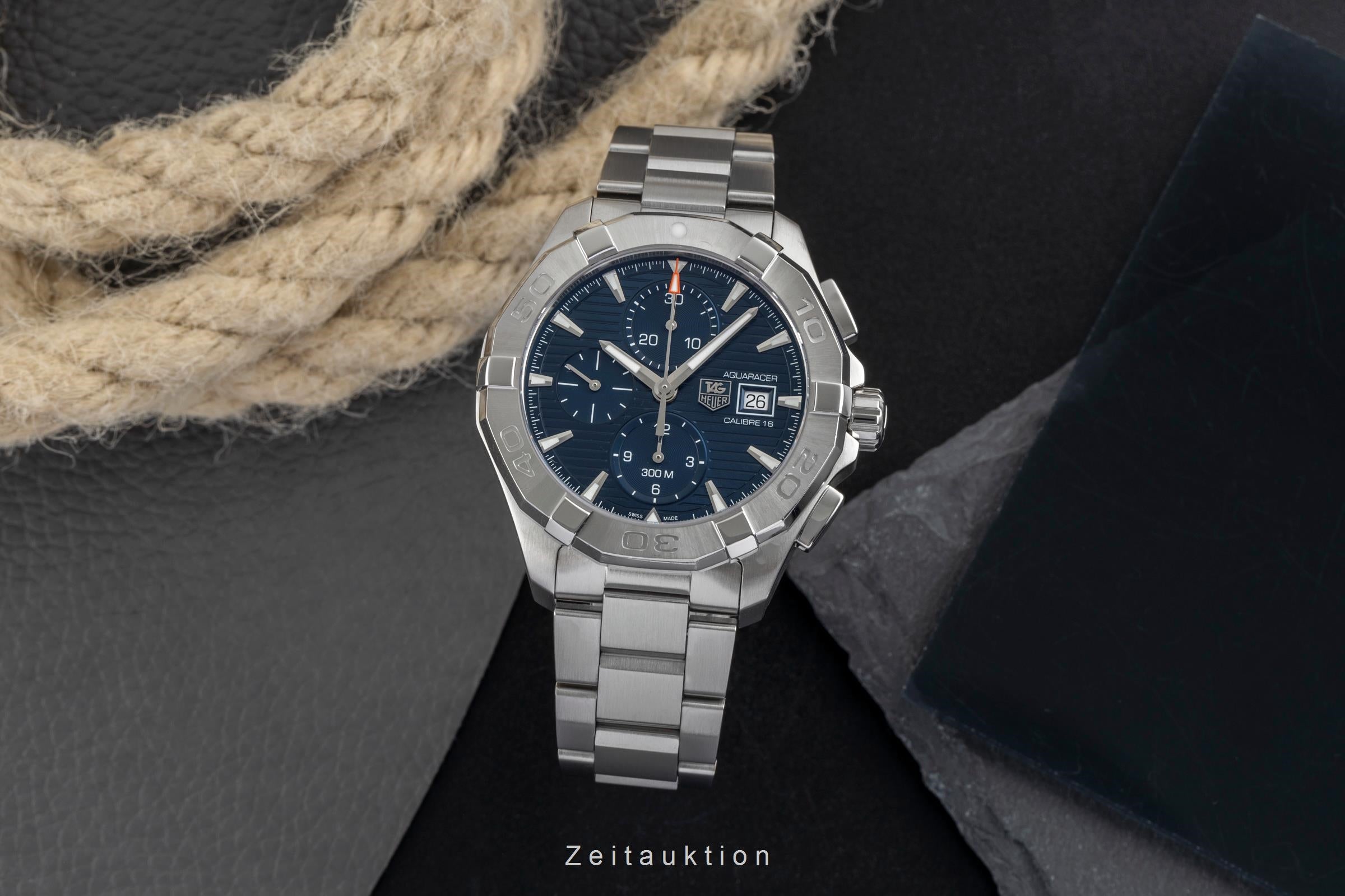 Tag Heuer Aquaracer chronograph steel automatic Kal. 16 Ref