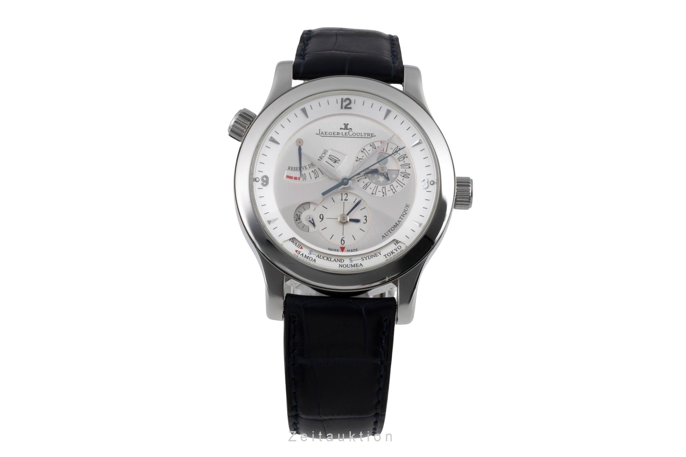 Jaeger-LeCoultre Master Georaphic Automatik Stahl Herrenuhr Ref. Q1508420  [2504343]