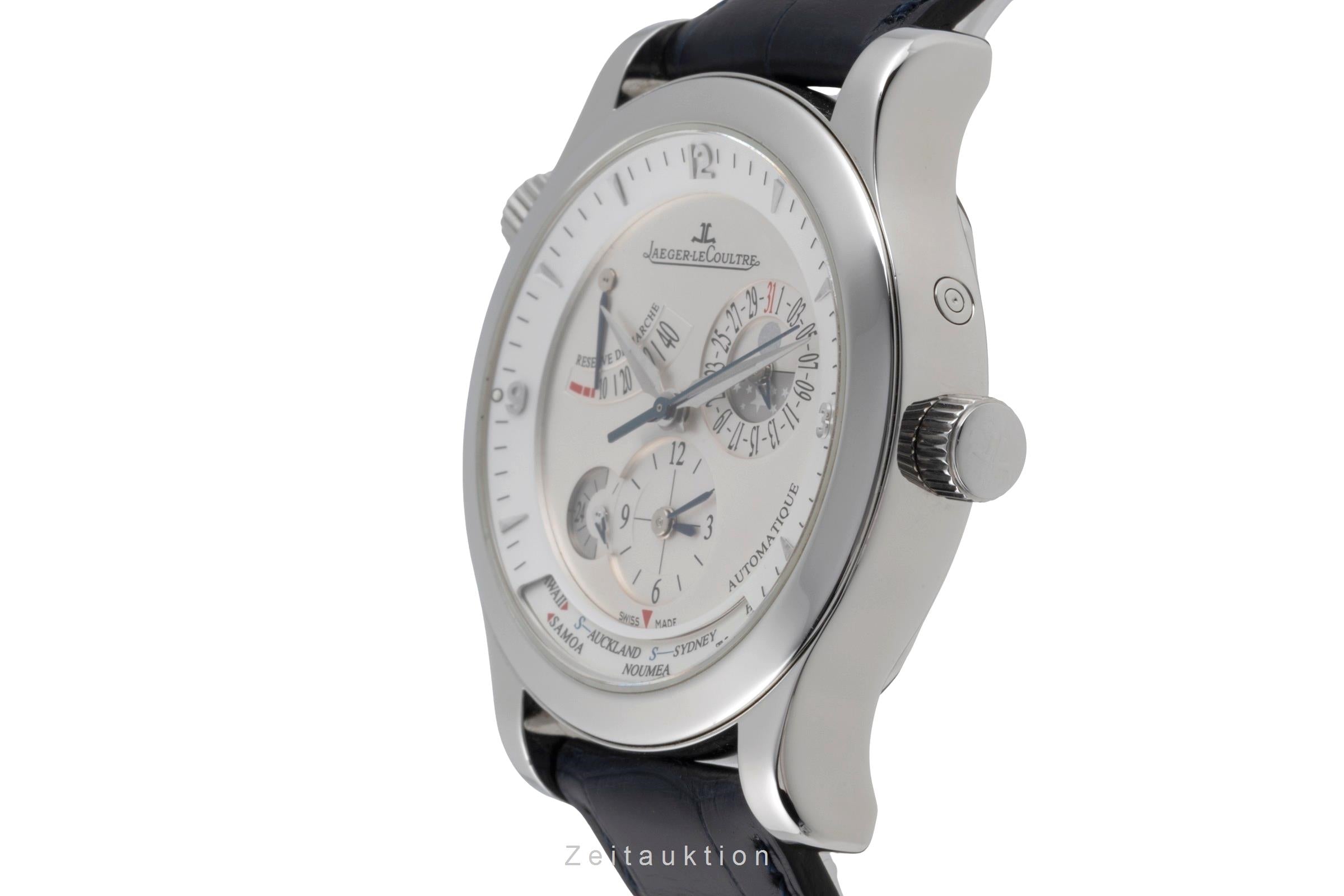 Jaeger-LeCoultre Master Georaphic Automatik Stahl Herrenuhr Ref. Q1508420  [2504343]