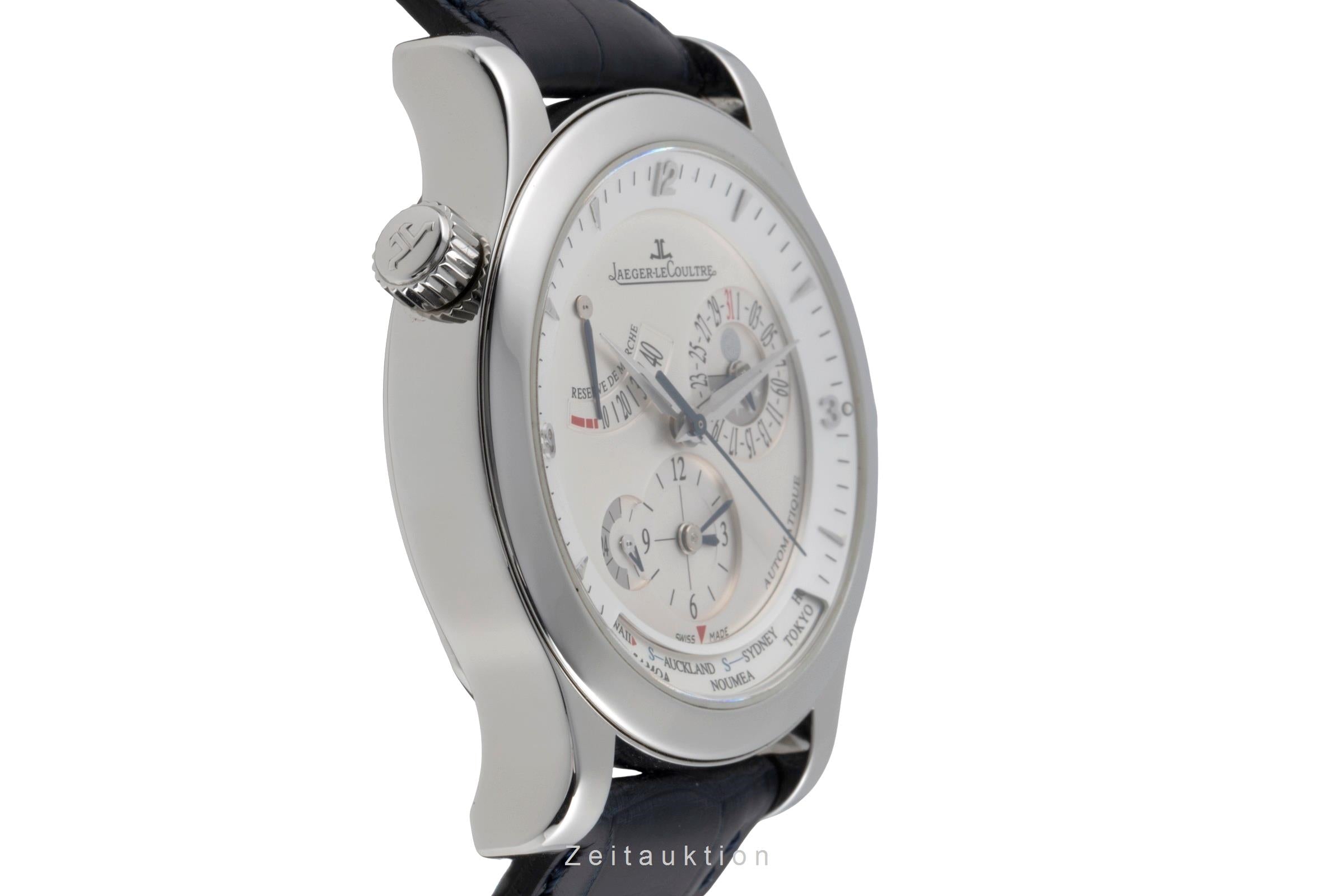 Jaeger-LeCoultre Master Georaphic Automatik Stahl Herrenuhr Ref. Q1508420  [2504343]