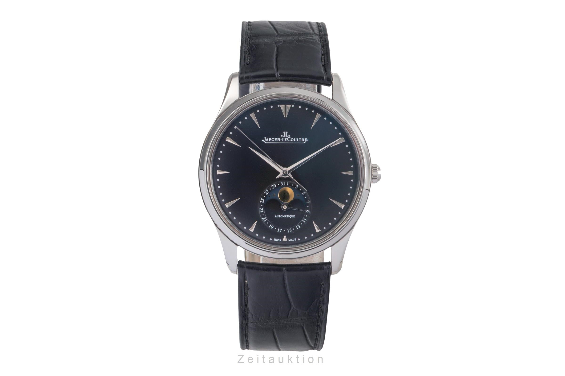 Jaeger LeCoultre Master Ultra Thin acero automático reloj para caballeros Q1368470  176.8.64.S  [2504344]