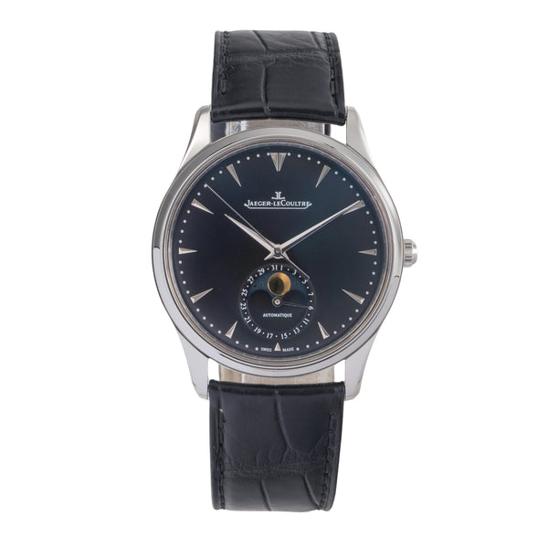 Jaeger LeCoultre Master Ultra Thin acero automático reloj para caballeros Q1368470  176.8.64.S  [2504344]