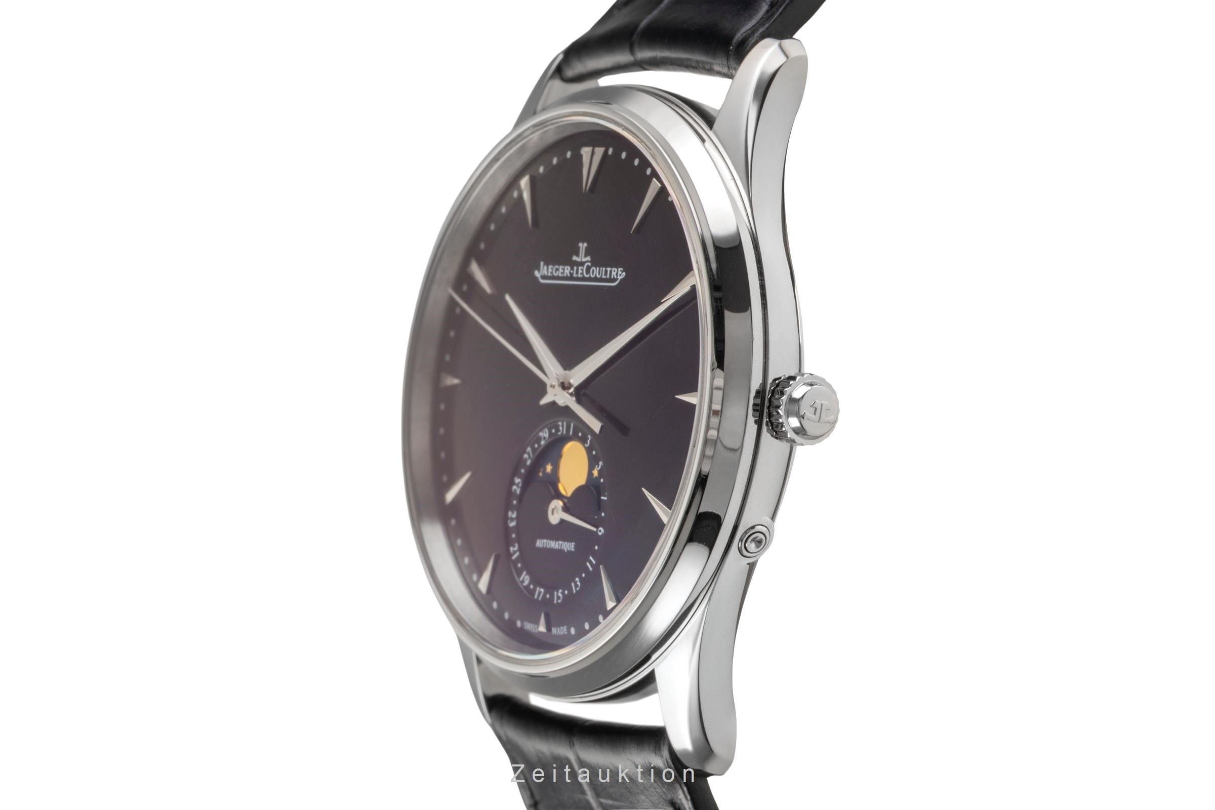 Jaeger LeCoultre Master Ultra Thin acero automático reloj para caballeros Q1368470  176.8.64.S  [2504344]