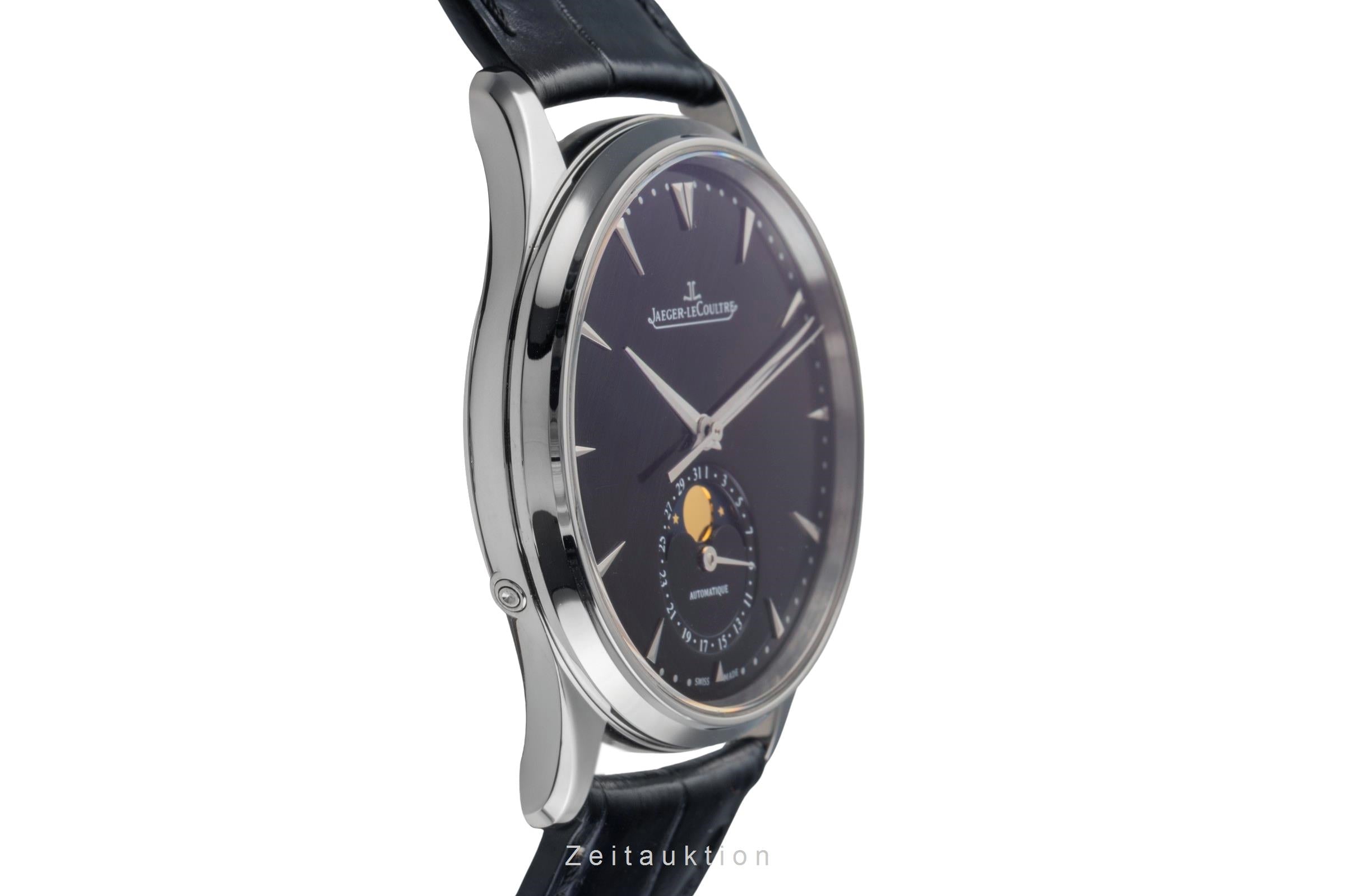 Jaeger LeCoultre Master Ultra Thin acero automático reloj para caballeros Q1368470  176.8.64.S  [2504344]