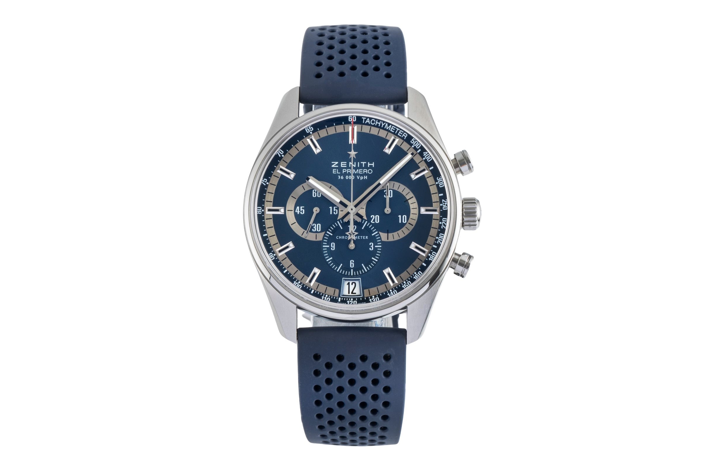 Zenith El Primero chronograph steel automatic Kal. 400 Ref