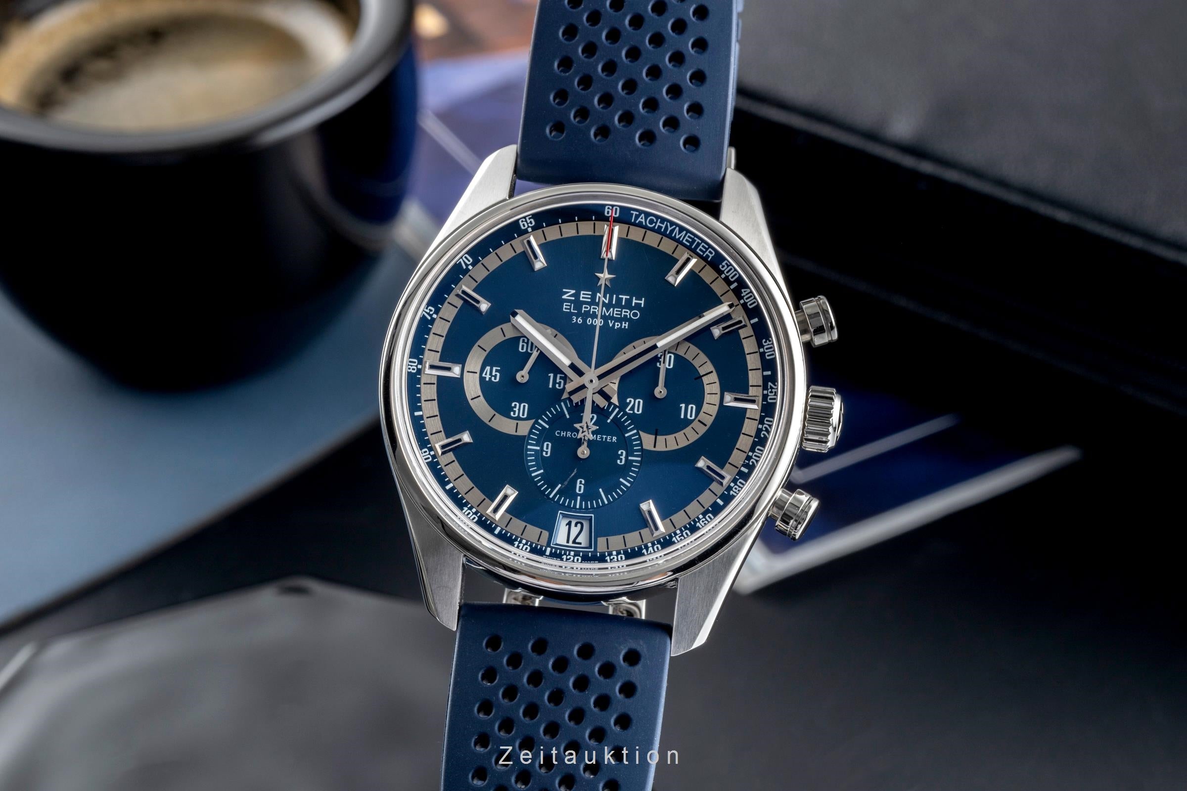 Zenith El Primero cronografo acciaio automatismo orologio da uomo 03.2041.400/51.C496	 Limited  [2504346]