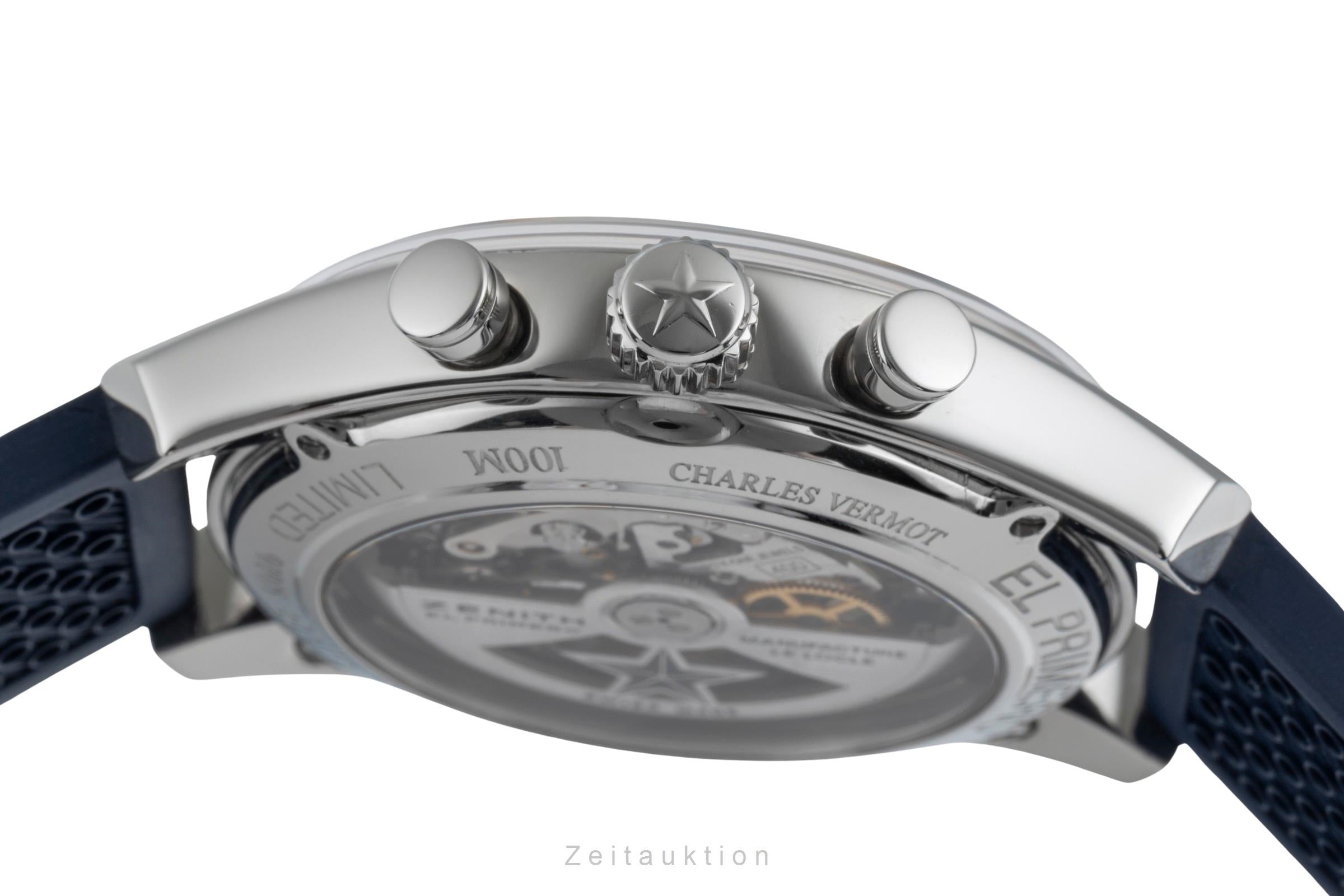 Zenith El Primero cronografo acciaio automatismo orologio da uomo 03.2041.400/51.C496	 Limited  [2504346]