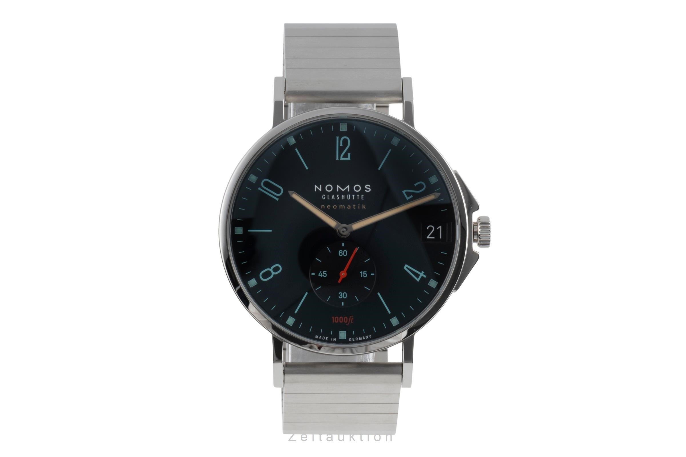 Nomos Tangente Sport steel automatic men's watch 581 LP: 4380EUR  [2504347]