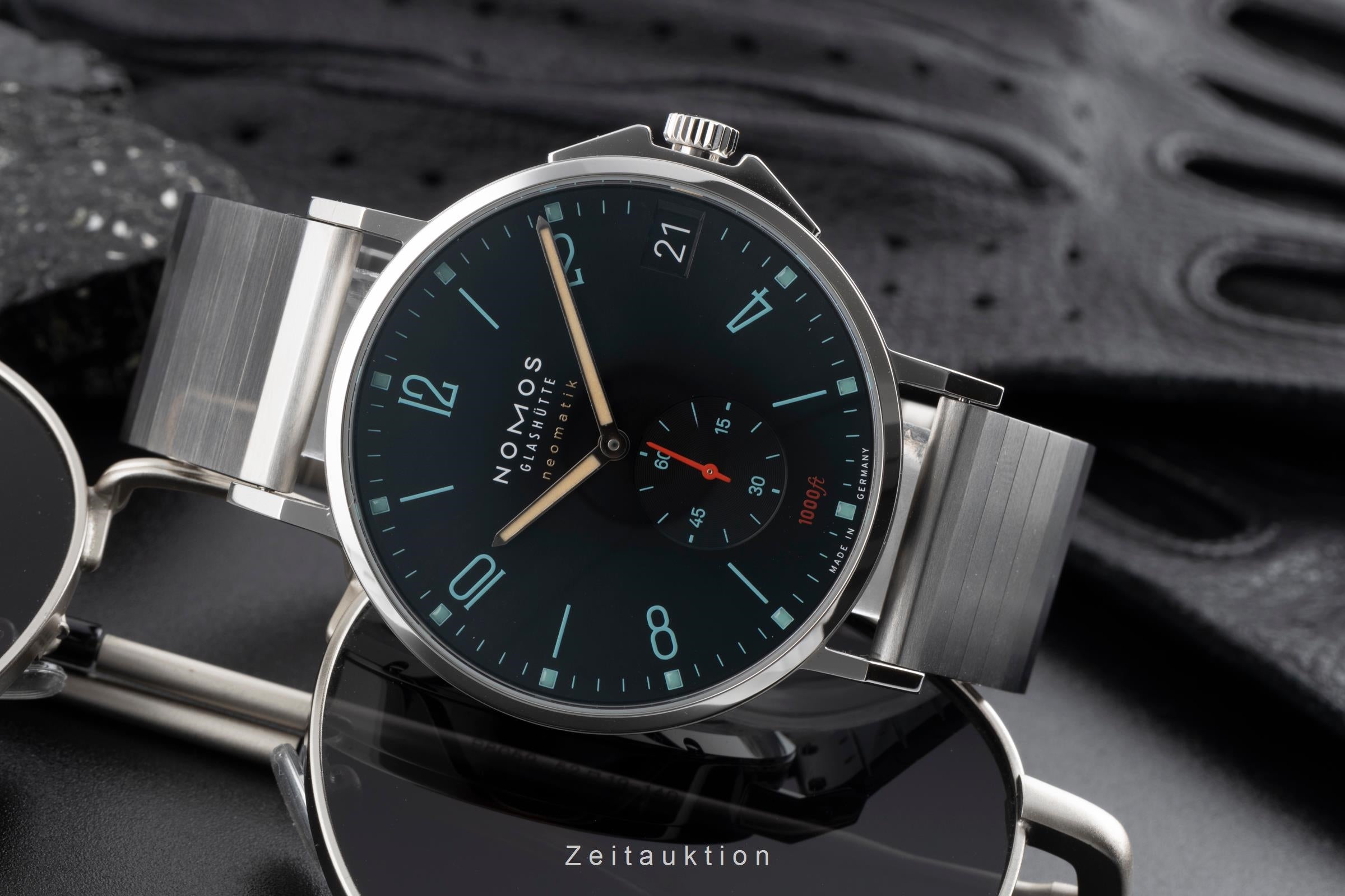 Nomos Tangente Sport steel automatic men's watch 581 LP: 4380EUR  [2504347]