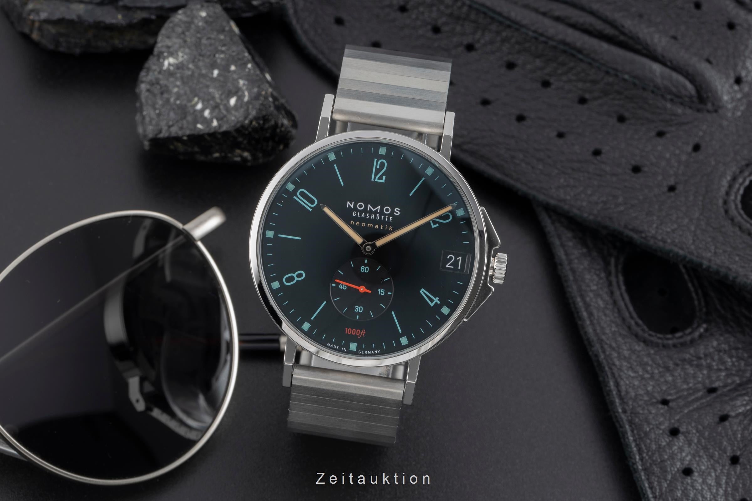 Nomos Tangente Sport steel automatic men's watch 581 LP: 4380EUR  [2504347]