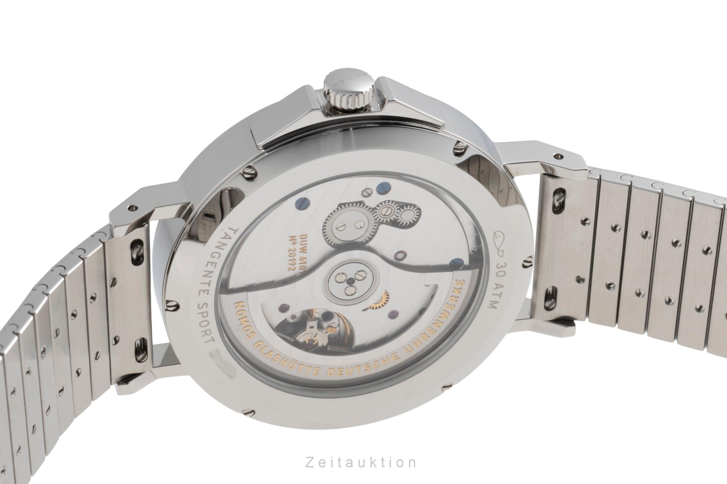 Nomos Tangente Sport steel automatic men's watch 581 LP: 4380EUR  [2504347]