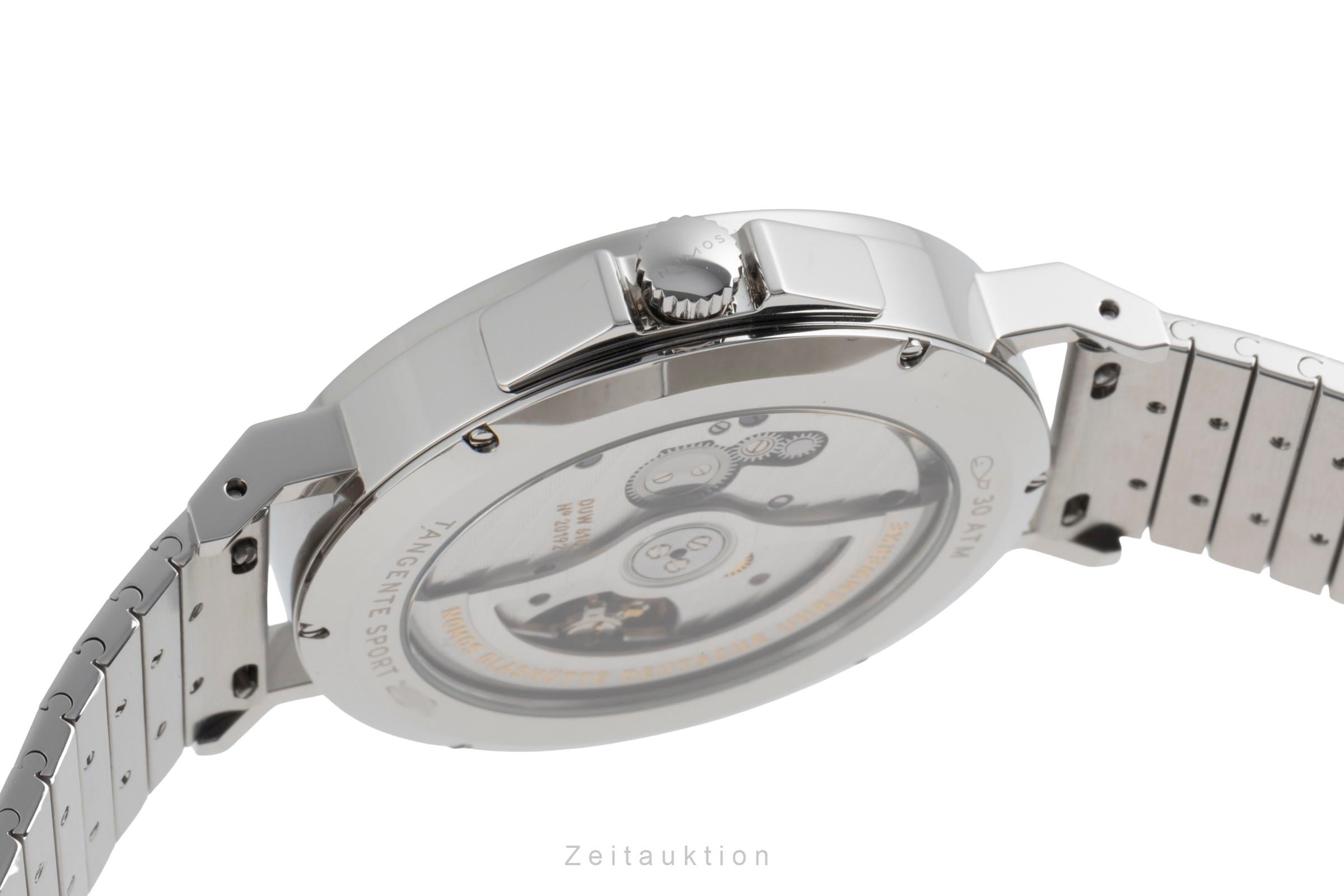 Nomos Tangente Sport steel automatic men's watch 581 LP: 4380EUR  [2504347]