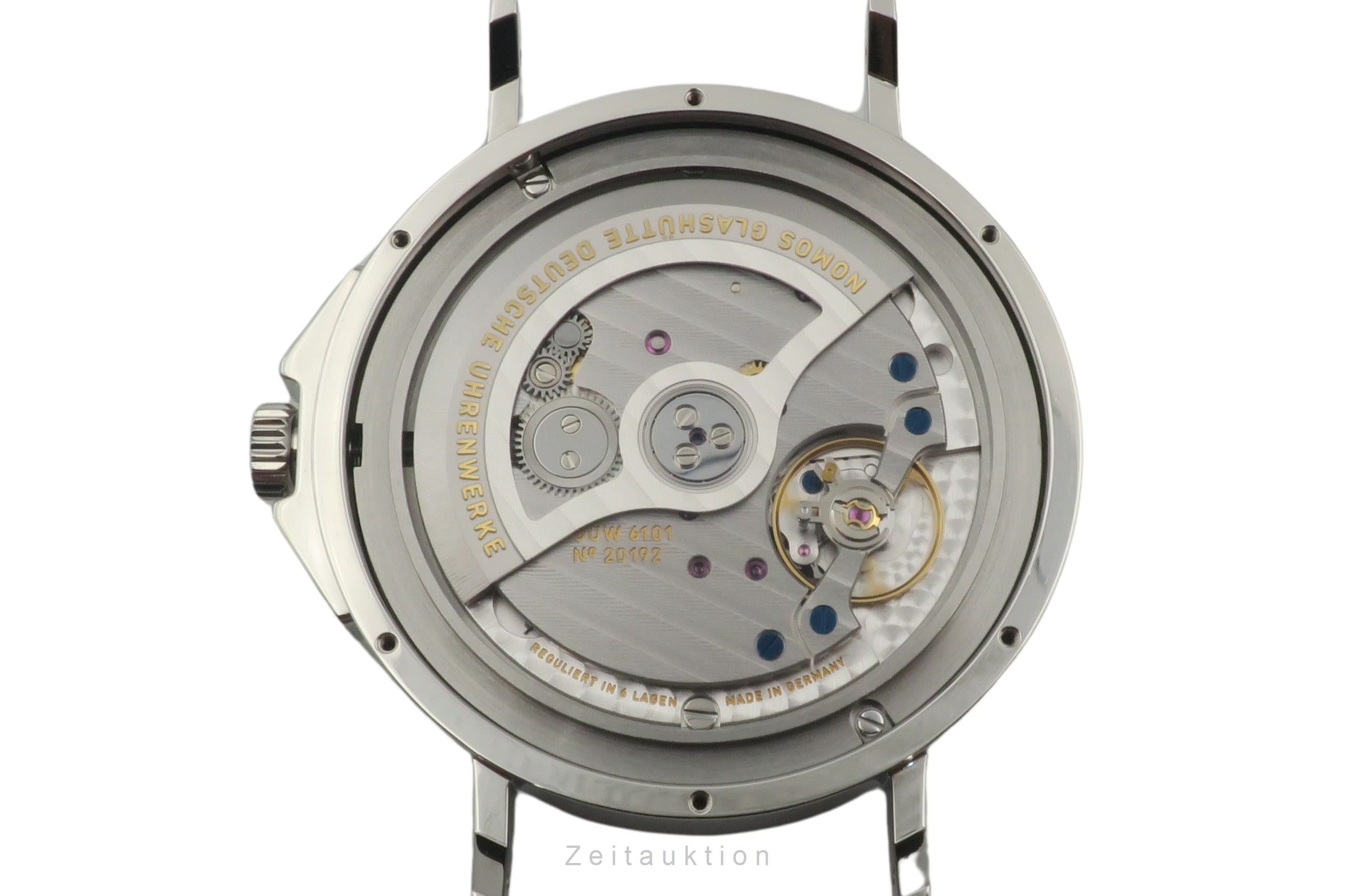 Nomos Tangente Sport steel automatic men's watch 581 LP: 4380EUR  [2504347]