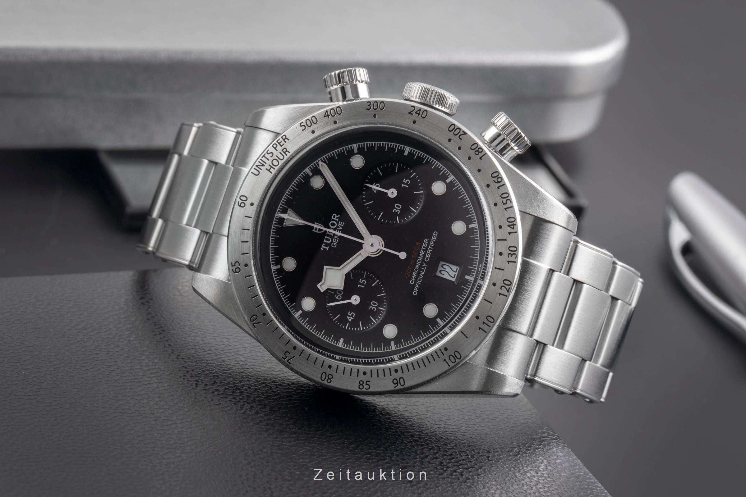 Tudor Heritage Chronograph  chronograph steel automatic men's watch 79350 LP: 5760EUR  [2504349]