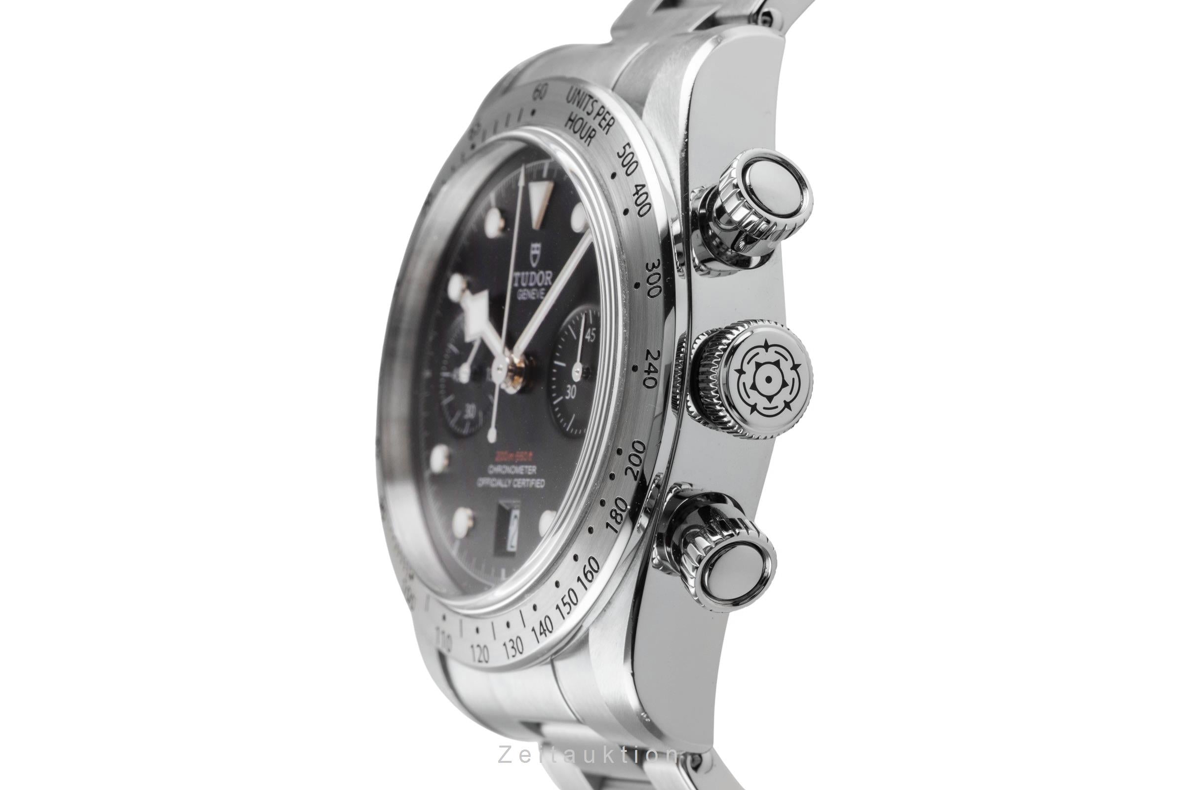 Tudor Heritage Chronograph  chronograph steel automatic men's watch 79350 LP: 5760EUR  [2504349]