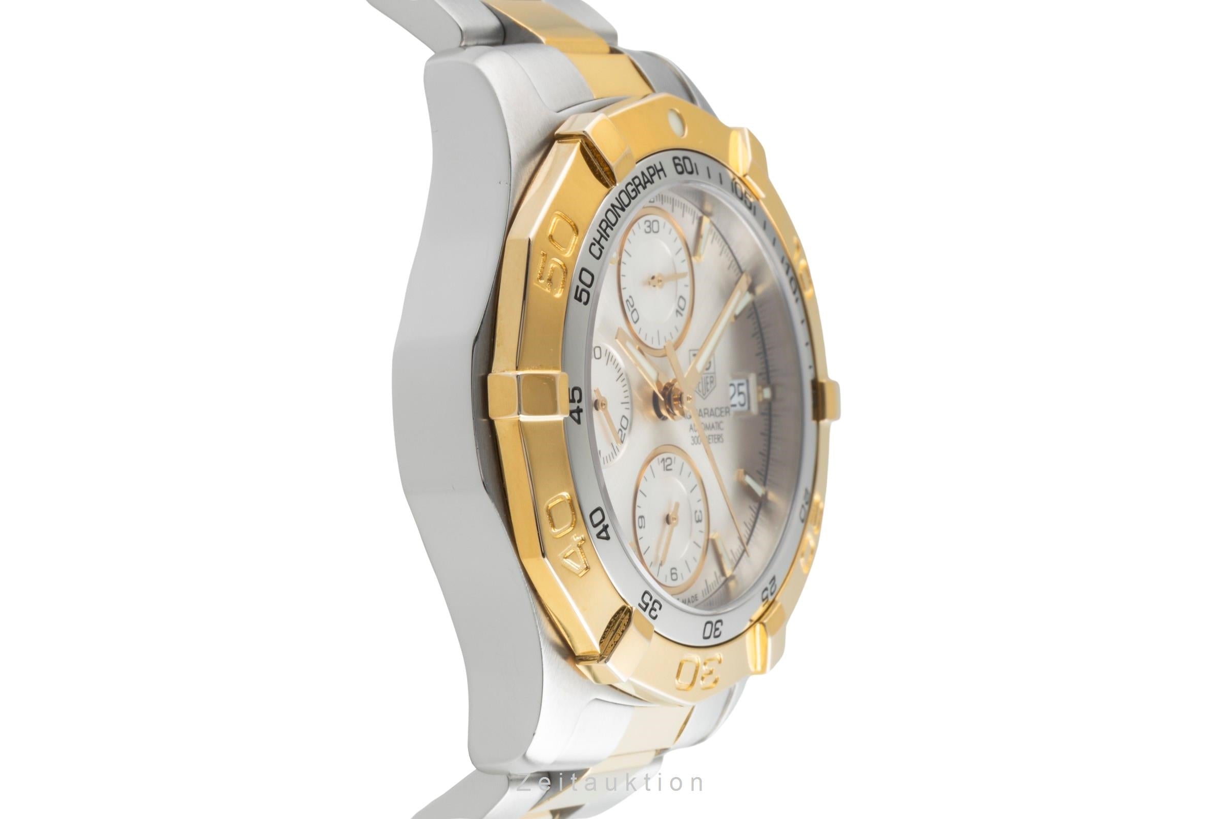 Tag Heuer Aquaracer chronographe acier / doré automatique montre pour hommes CAF2120.BB0816  [2504351]