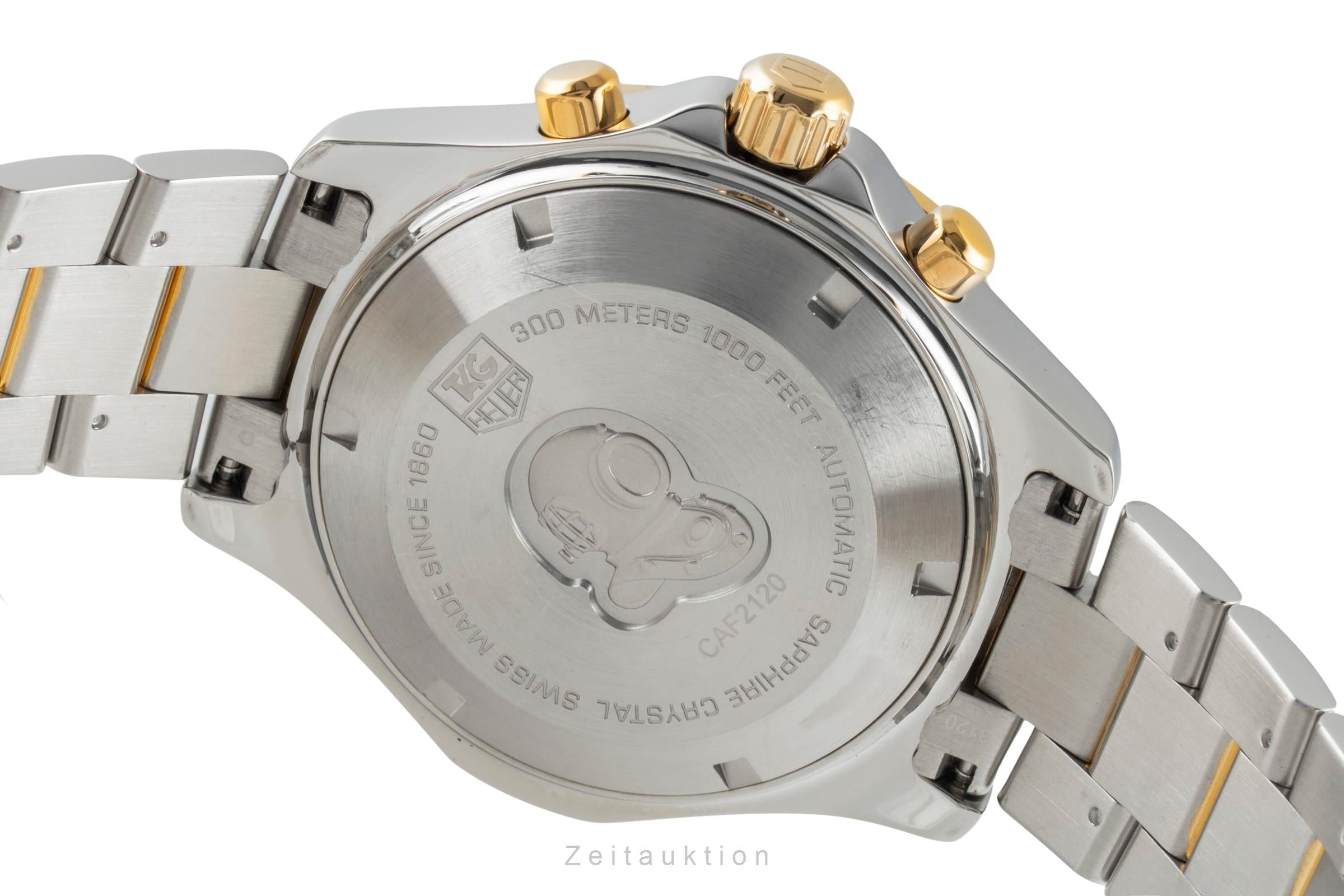 Tag Heuer Aquaracer chronographe acier / doré automatique montre pour hommes CAF2120.BB0816  [2504351]