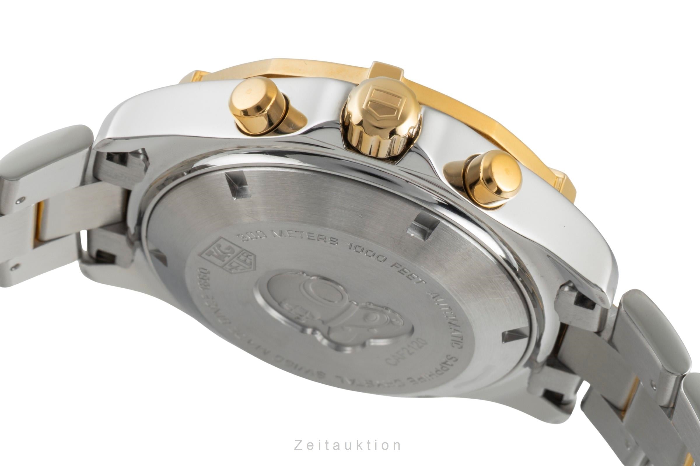 Tag Heuer Aquaracer chronographe acier / doré automatique montre pour hommes CAF2120.BB0816  [2504351]