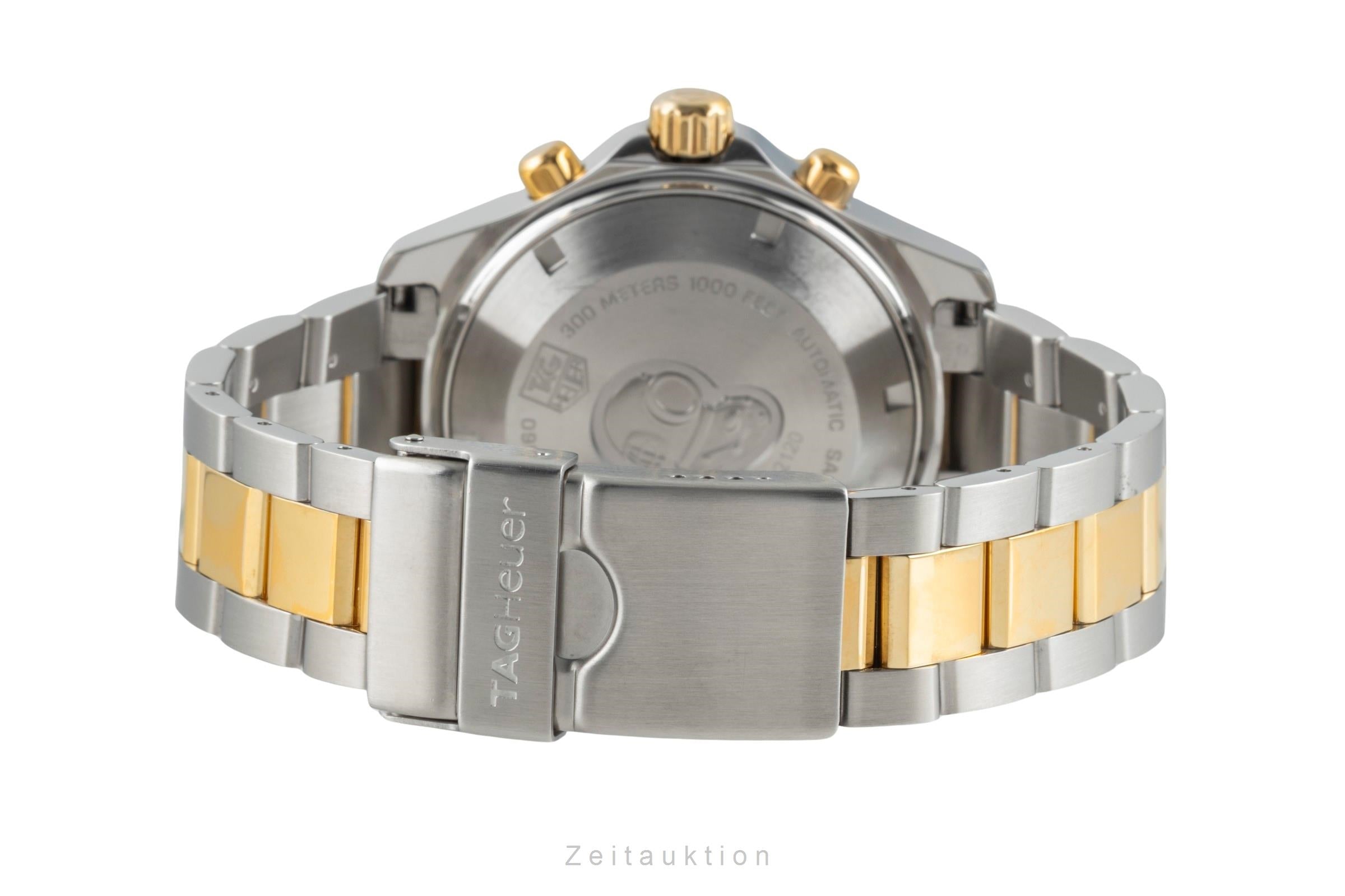 Tag Heuer Aquaracer chronographe acier / doré automatique montre pour hommes CAF2120.BB0816  [2504351]