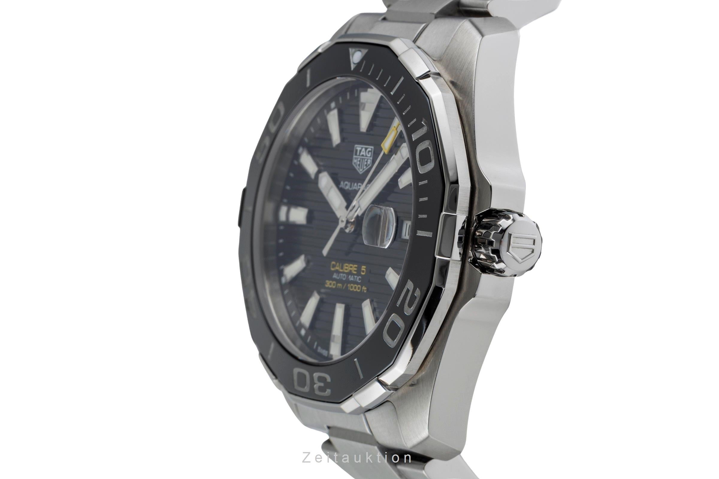 Tag Heuer Aquaracer steel automatic men's watch WAY201A  [2504352]