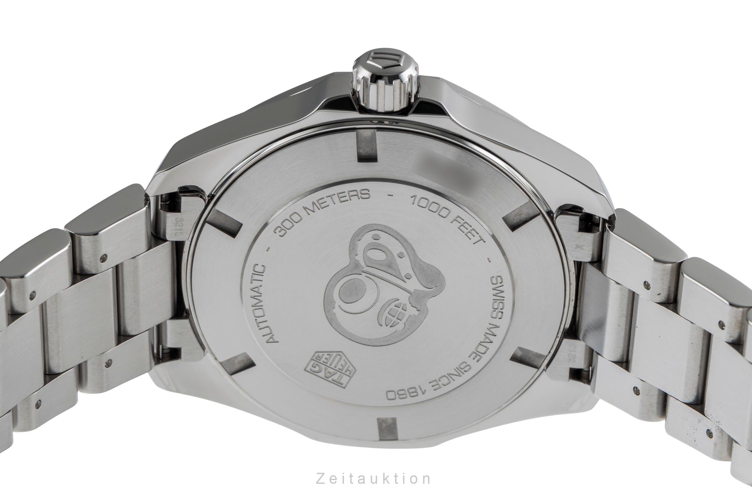 Tag Heuer Aquaracer steel automatic men's watch WAY201A  [2504352]
