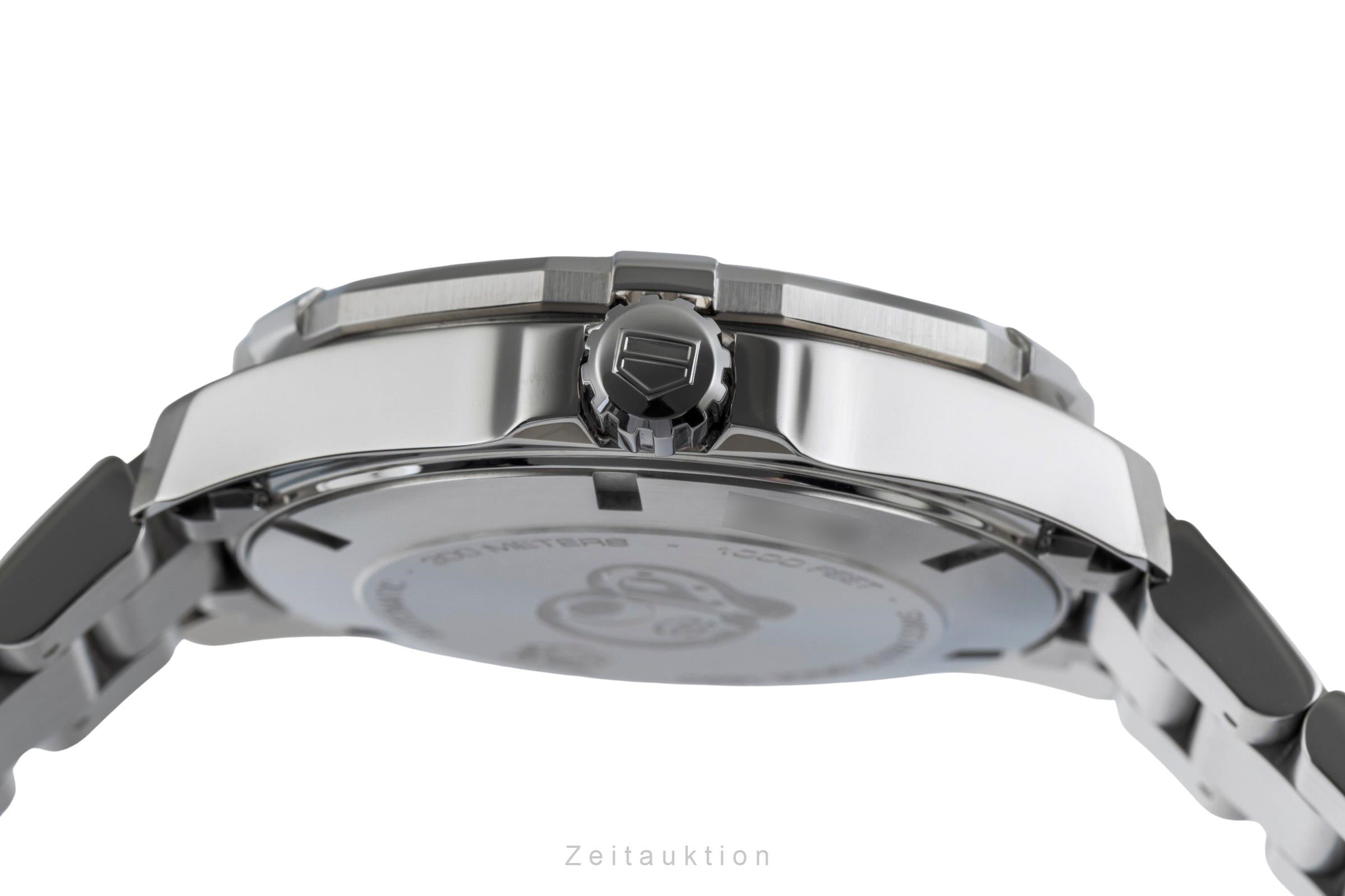Tag Heuer Aquaracer steel automatic men's watch WAY201A  [2504352]