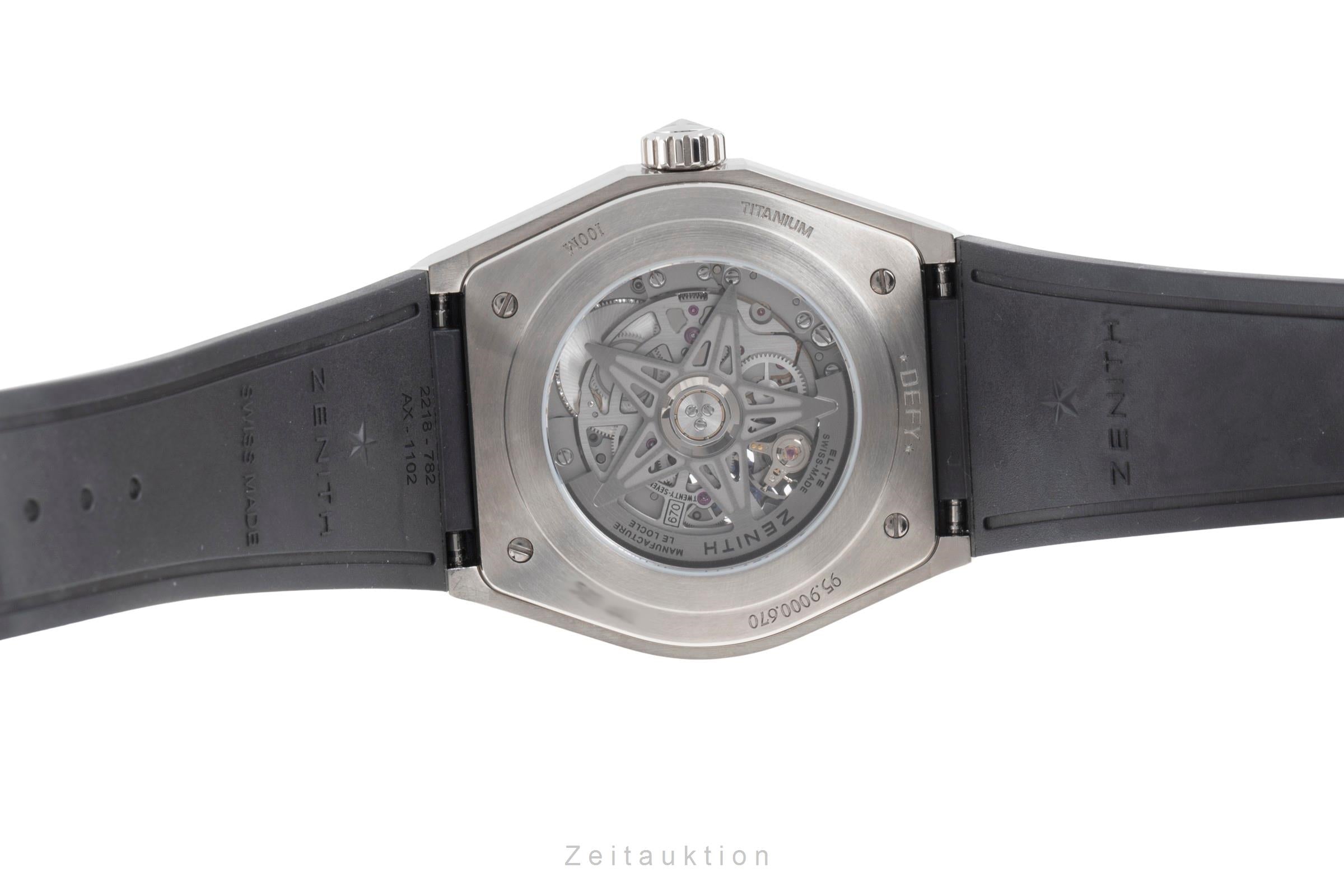 Zenith Defy titanium automatic Kal. 670 Ref. 95.9000.670/78.R584