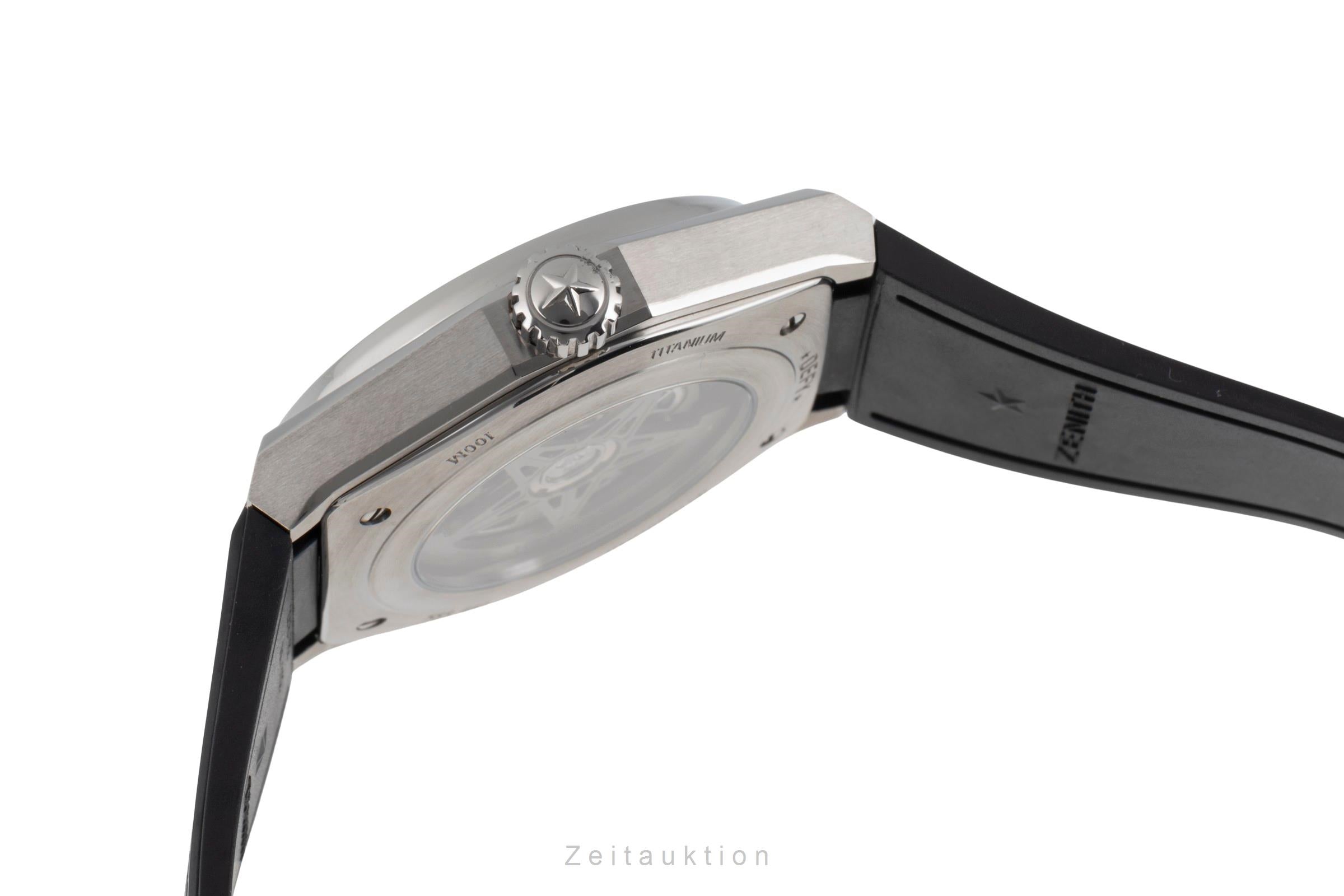 Zenith Defy Classic Titan Automatik Herrenuhr Ref. 95.9000.670/78.R584 B&P 2023 [2504354]