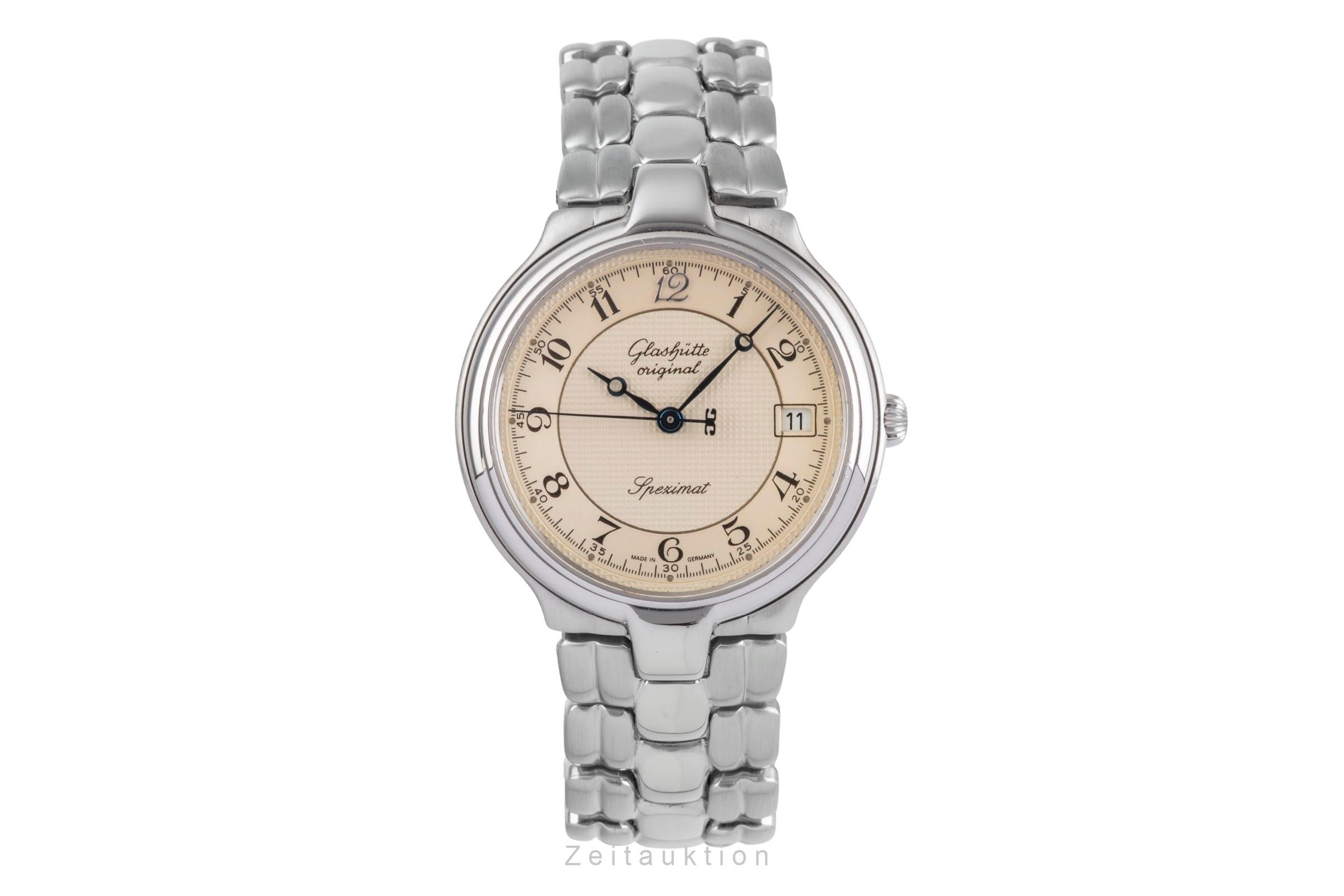 Glashütte Spezimat steel automatic men's watch 1031-46-30-04  [2504359]