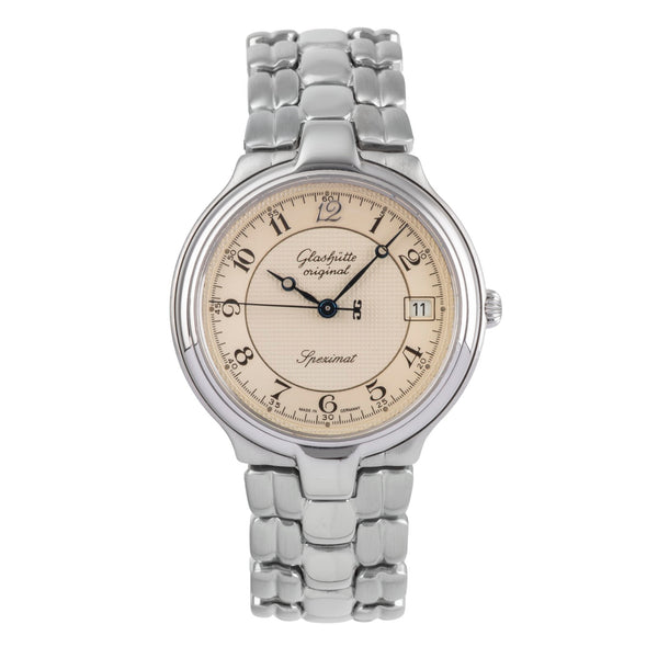 Glashütte Spezimat steel automatic men's watch 1031-46-30-04  [2504359]
