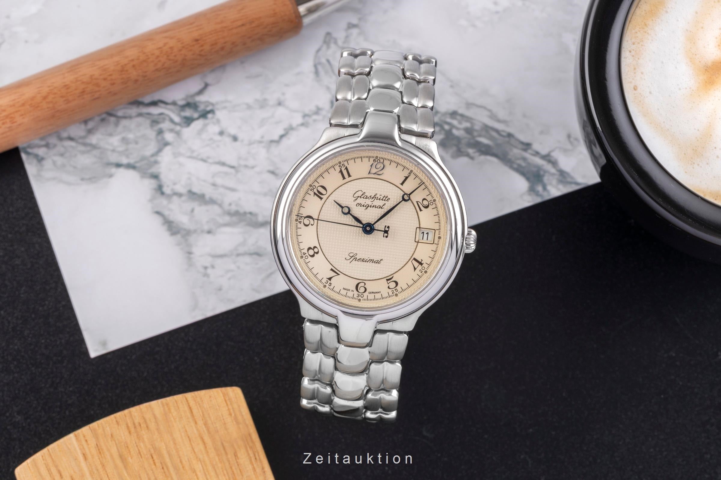 Glashütte Spezimat steel automatic men's watch 1031-46-30-04  [2504359]