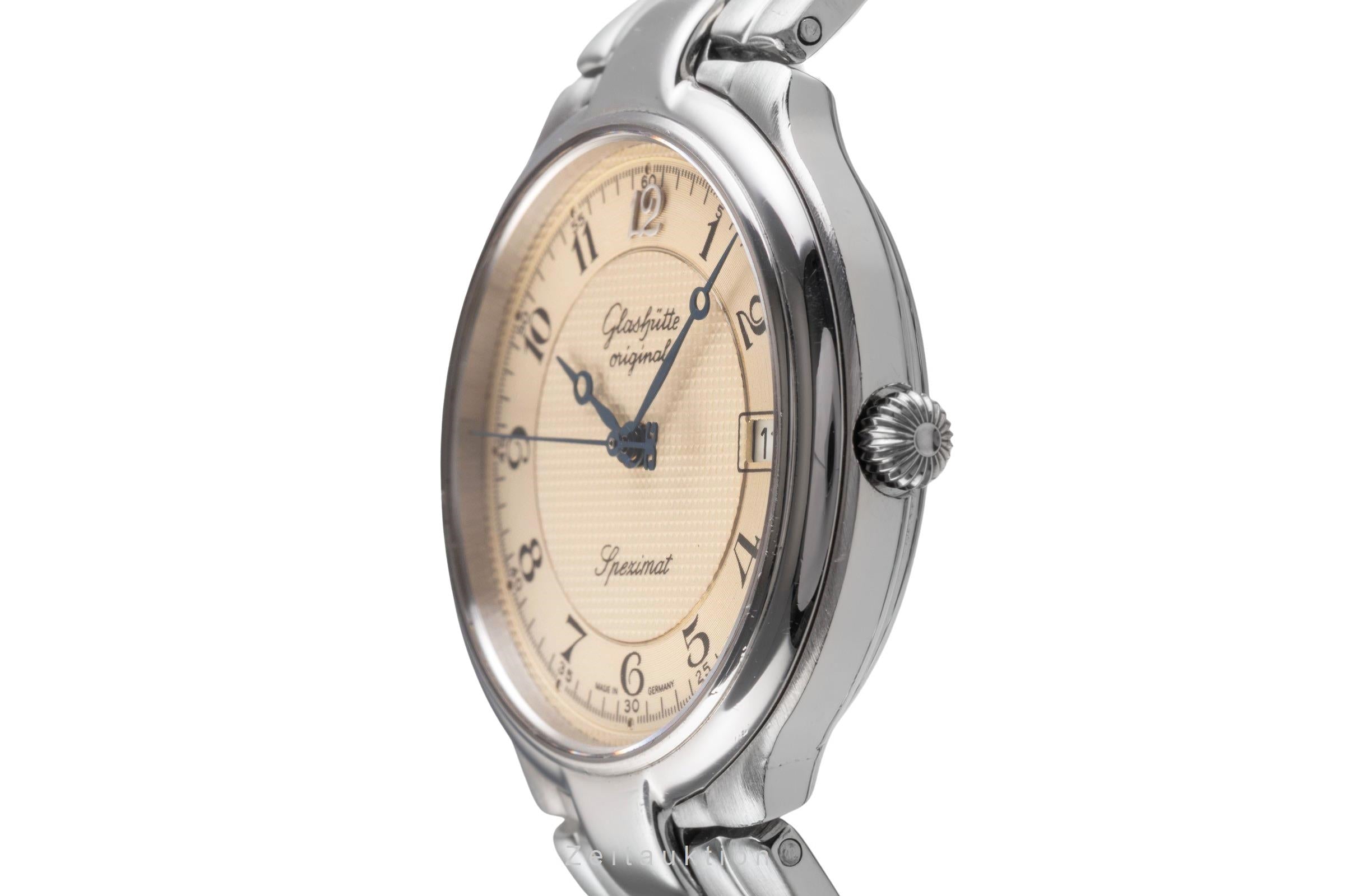 Glashütte Spezimat steel automatic men's watch 1031-46-30-04  [2504359]