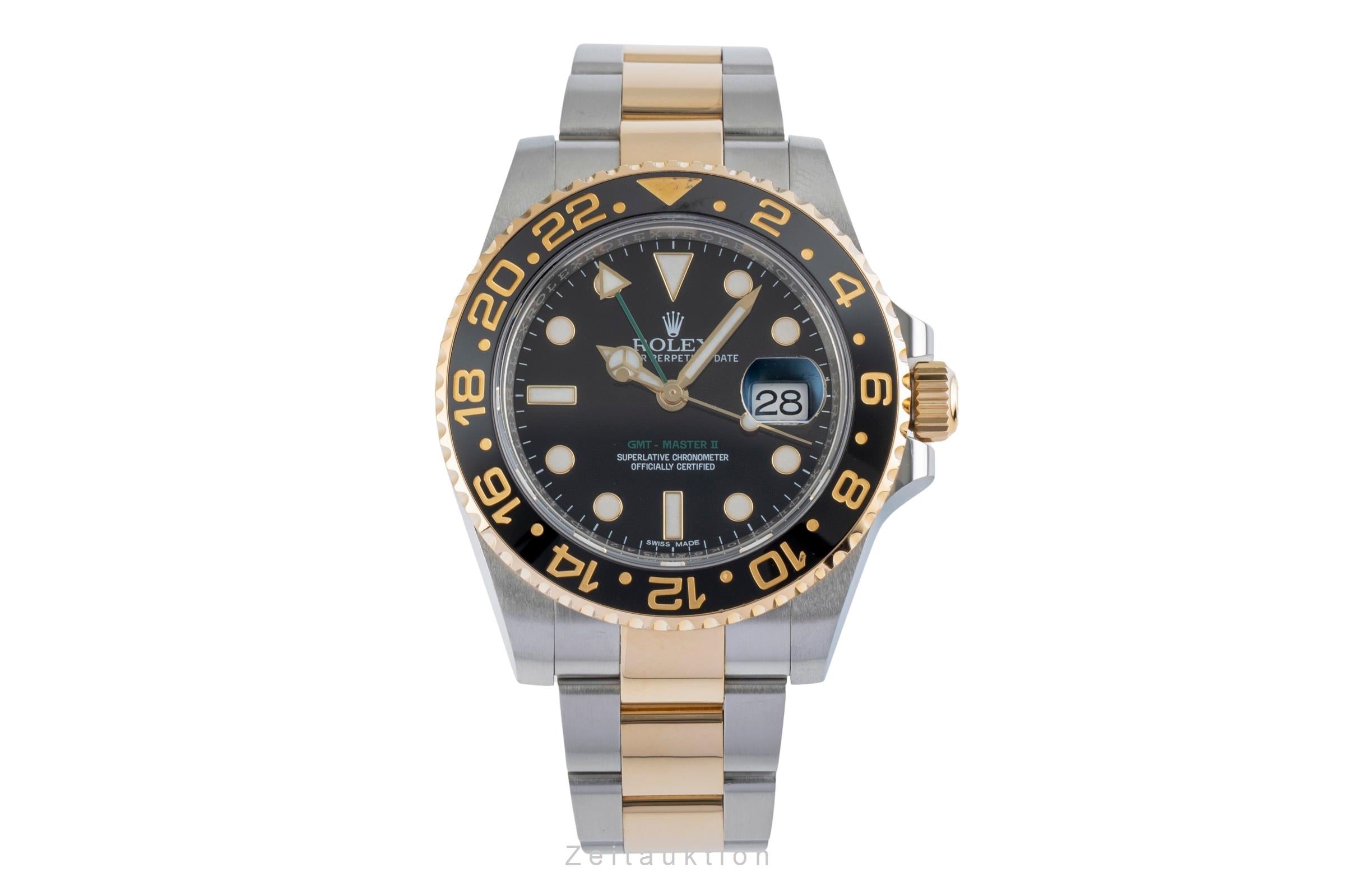 Rolex GMT-Master II acero / oro automático reloj para caballeros 116713LN  [2504360]