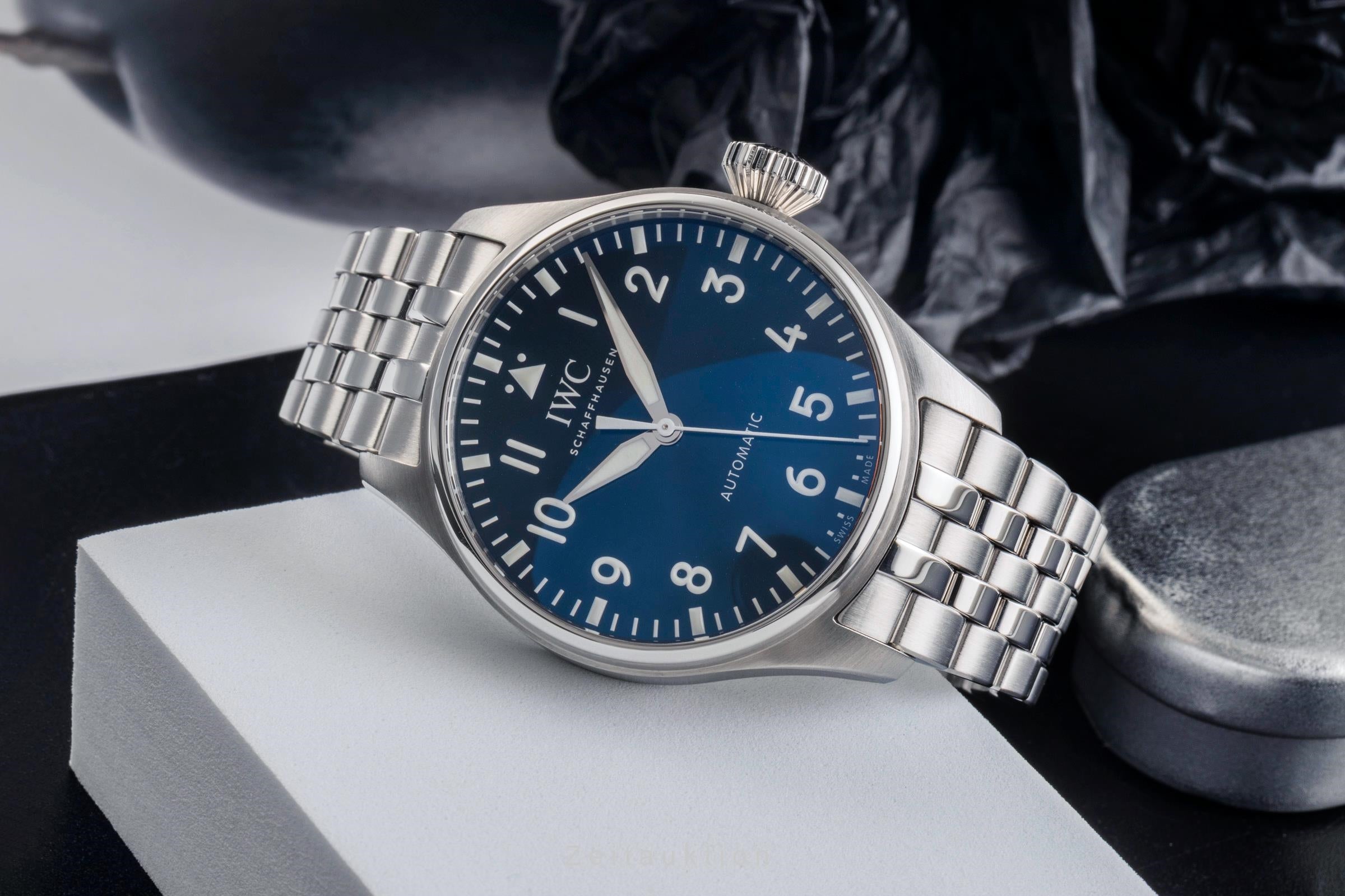 IWC Big Pilot acciaio automatismo orologio da uomo IW329304 LP: 10600EUR  [2504362]