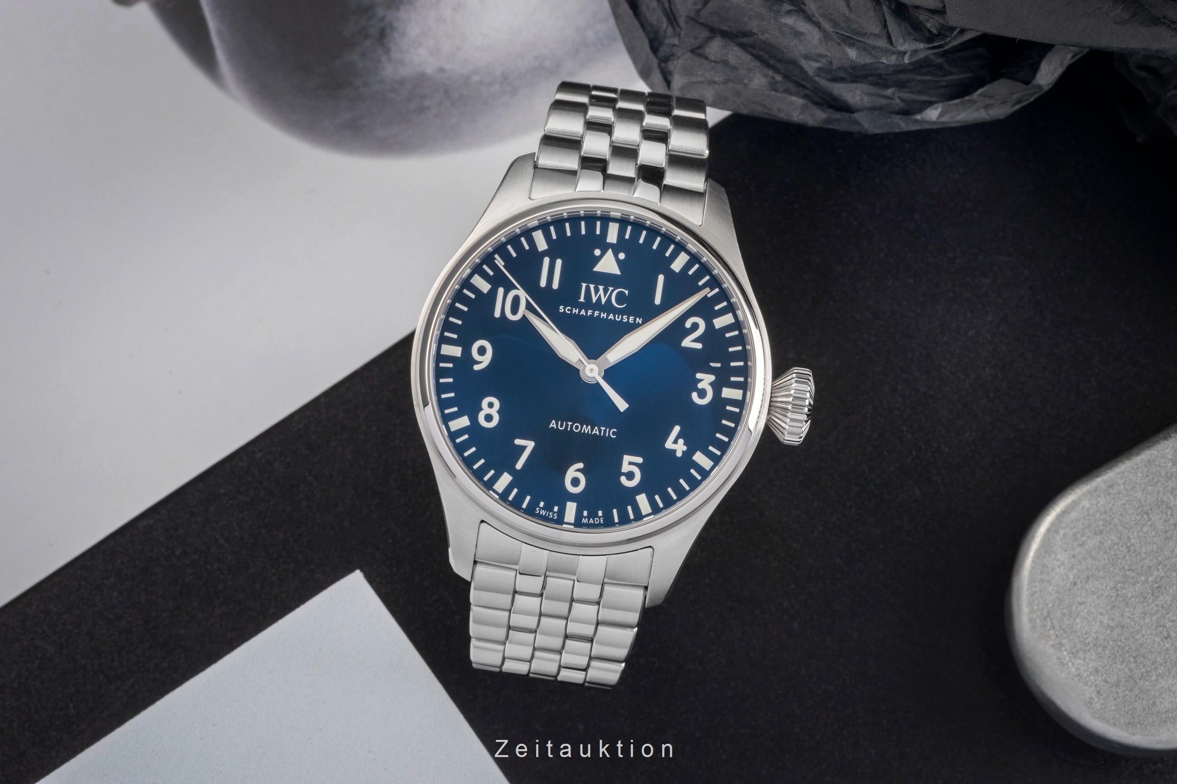 IWC Big Pilot acciaio automatismo orologio da uomo IW329304 LP: 10600EUR  [2504362]
