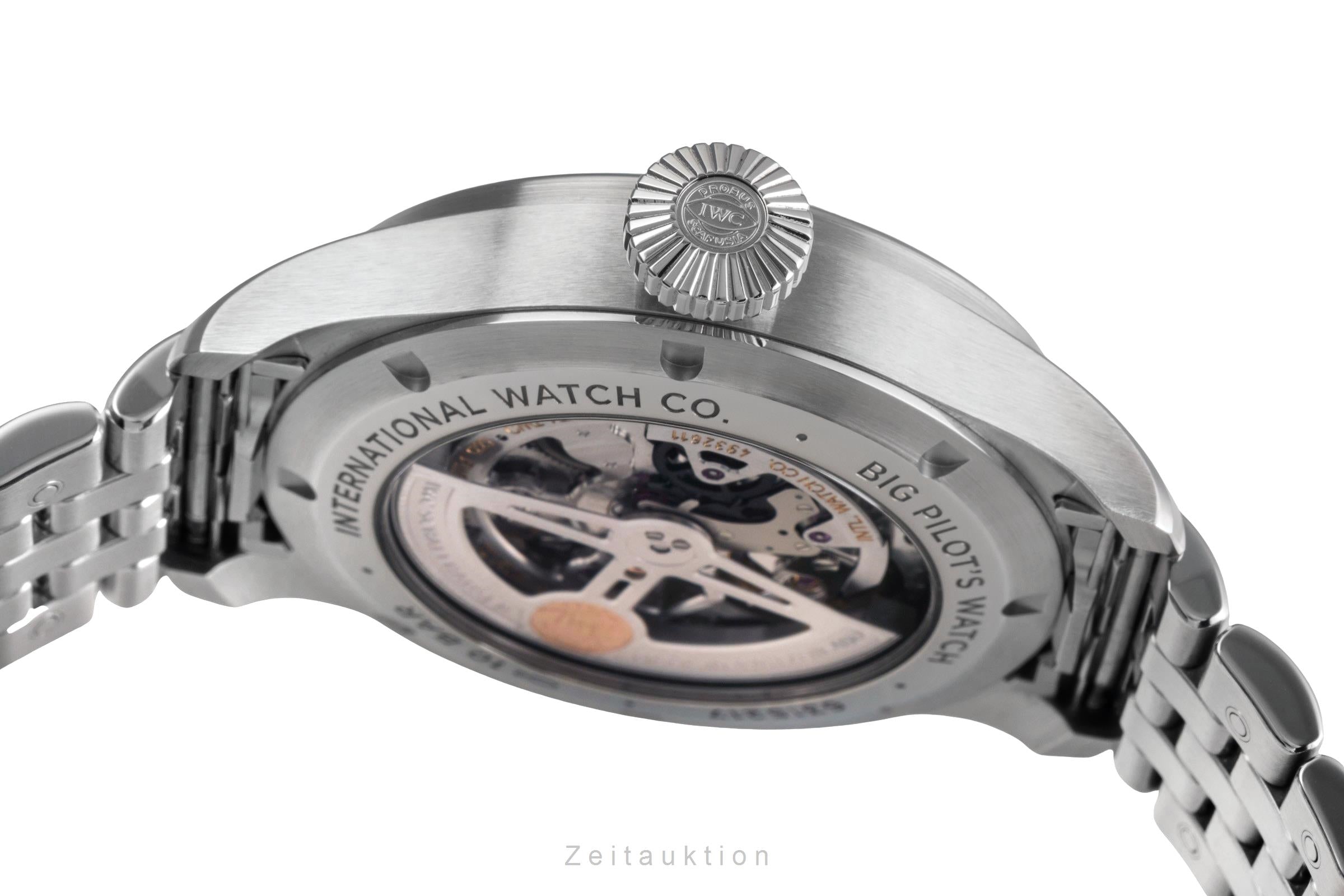 IWC Big Pilot acciaio automatismo orologio da uomo IW329304 LP: 10600EUR  [2504362]
