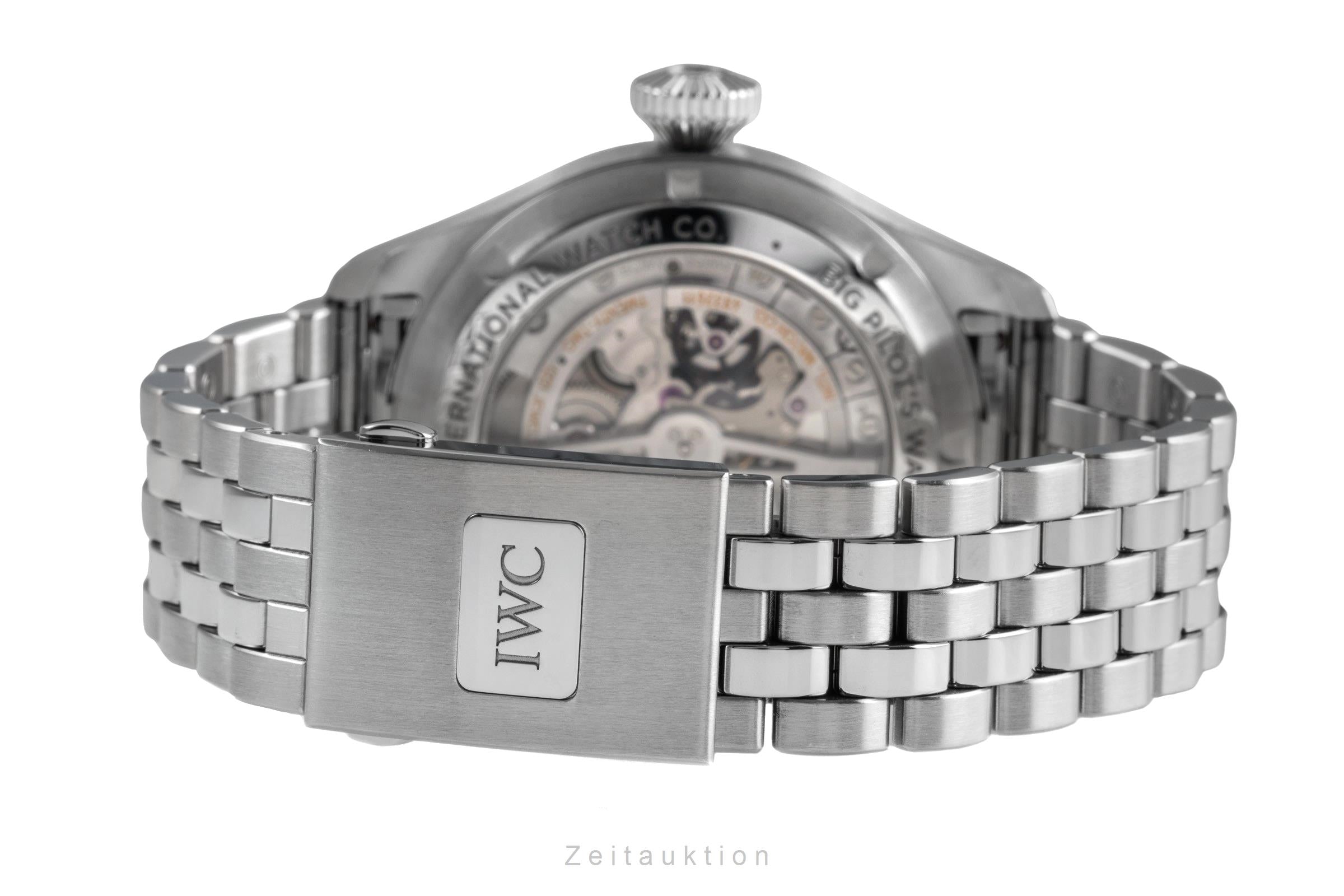 IWC Big Pilot acciaio automatismo orologio da uomo IW329304 LP: 10600EUR  [2504362]