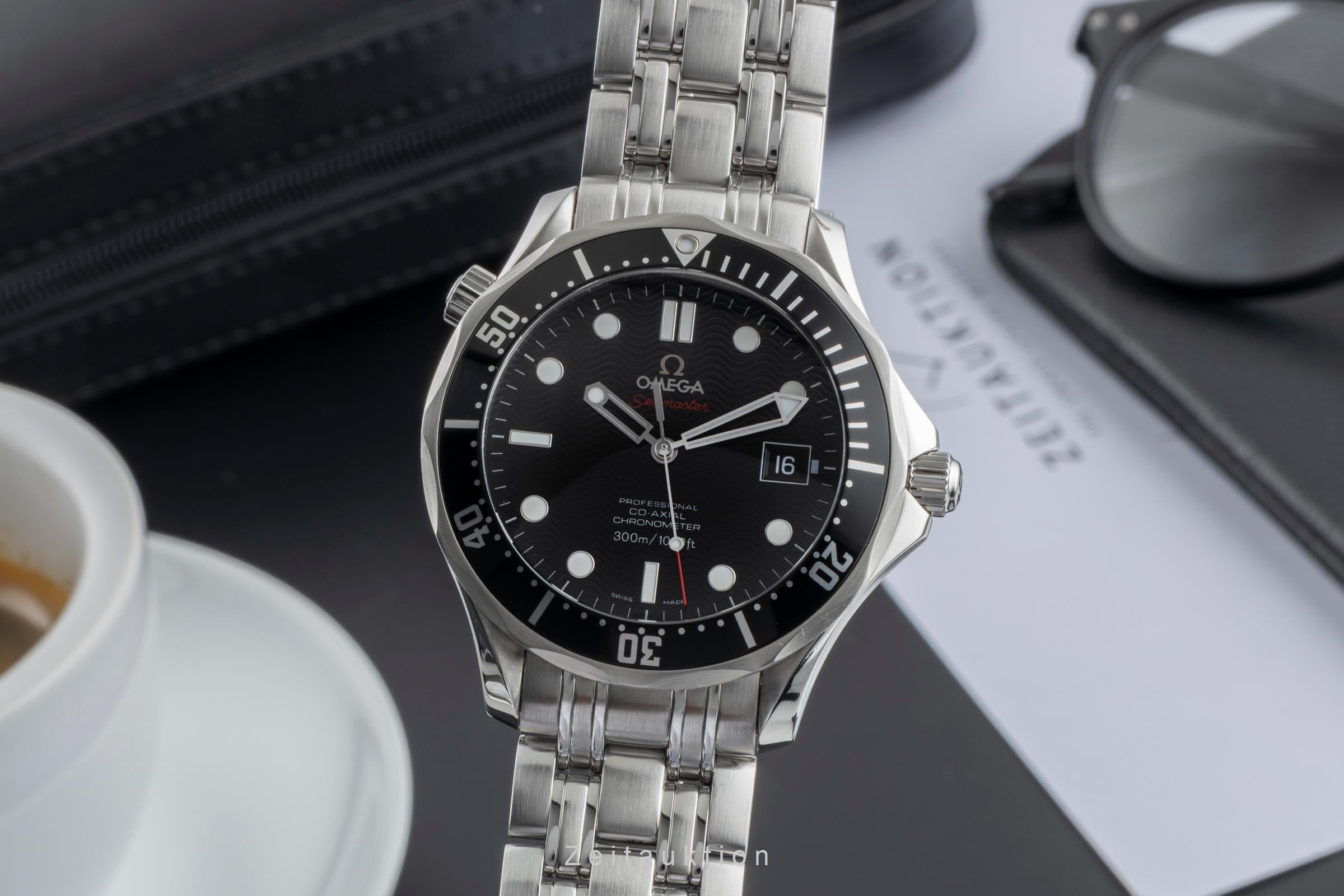 Omega Seamaster steel automatic men's watch 212.30.41.20.01.002 LP: 6500EUR  [2504366]